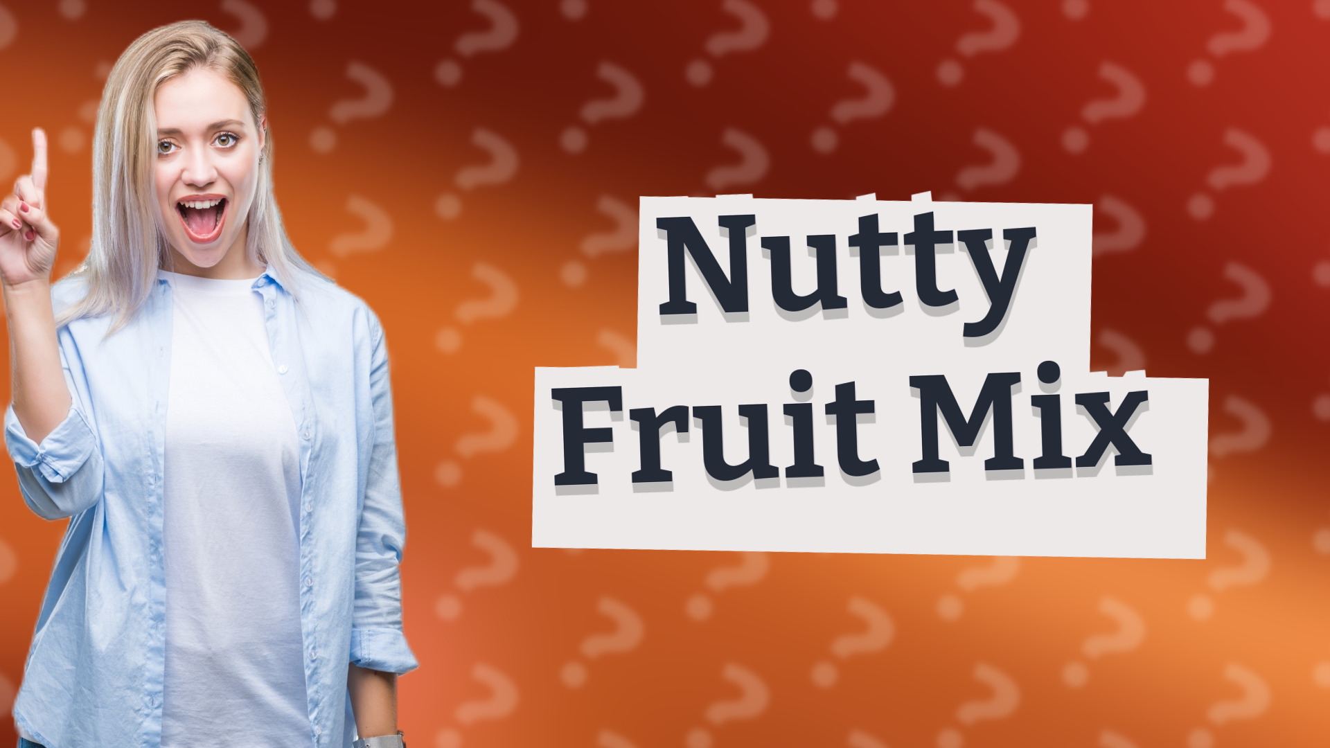 Nutty Fruit Mix