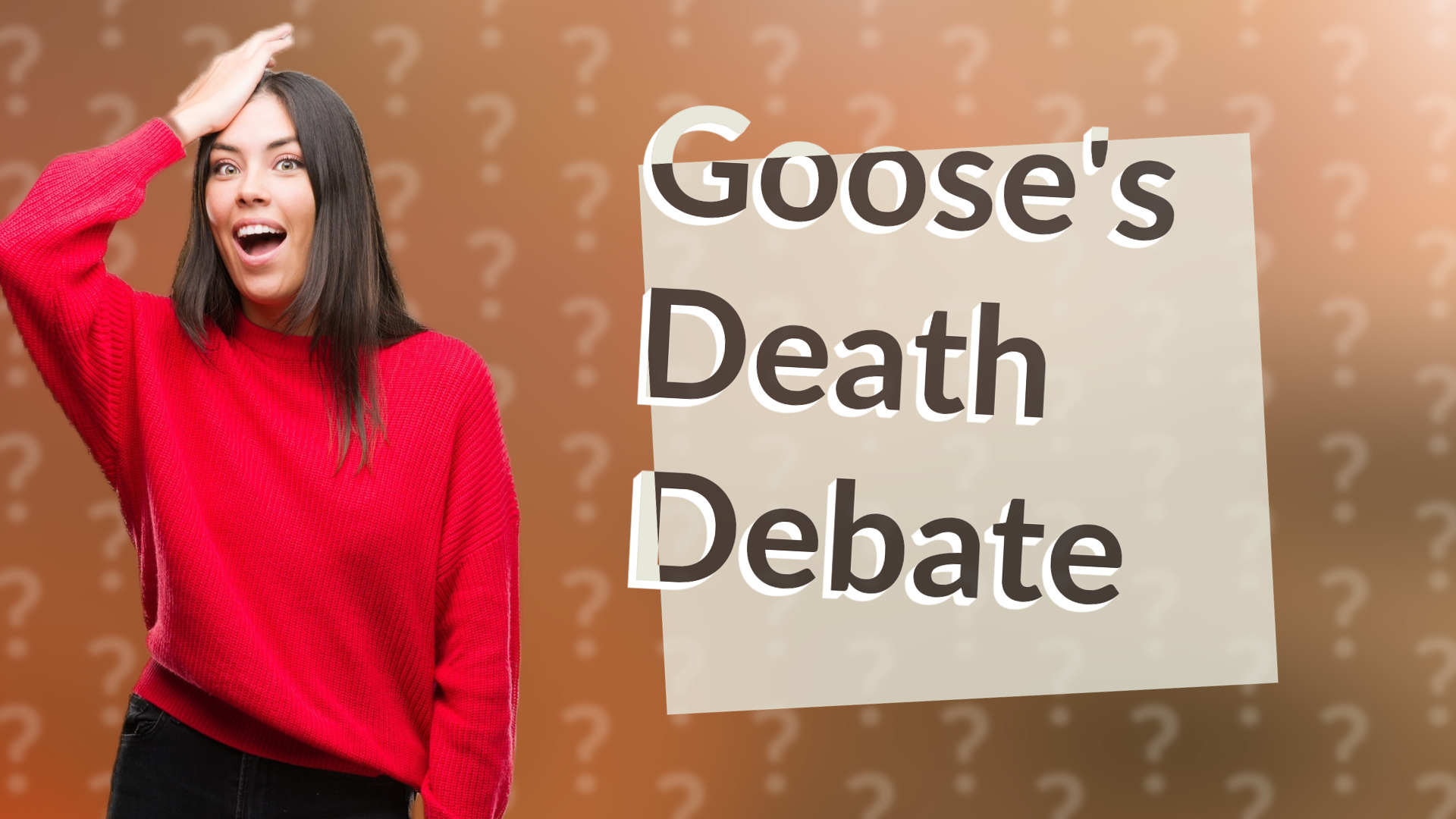 Goose's Death Debate
