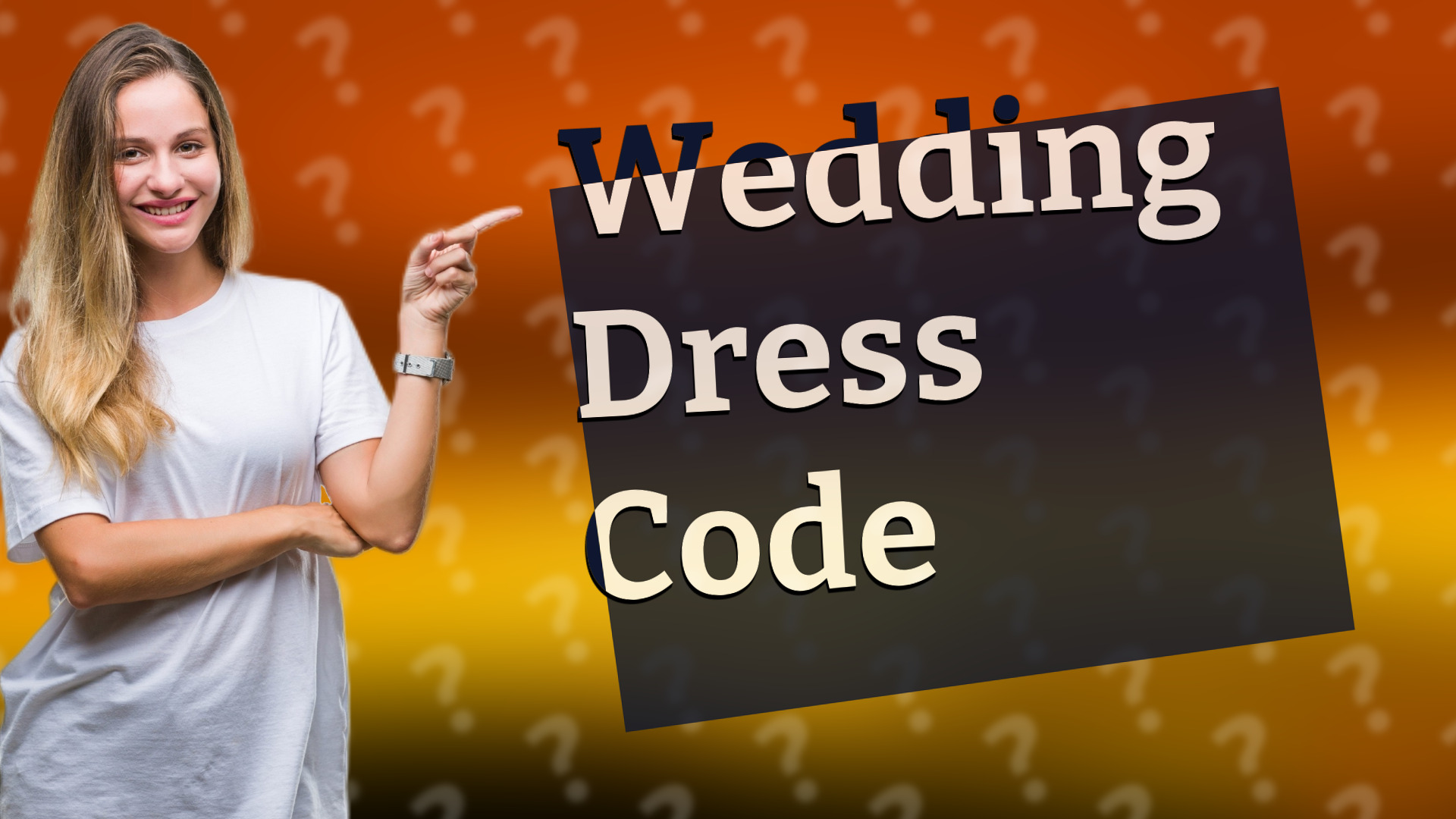 Wedding Dress Code