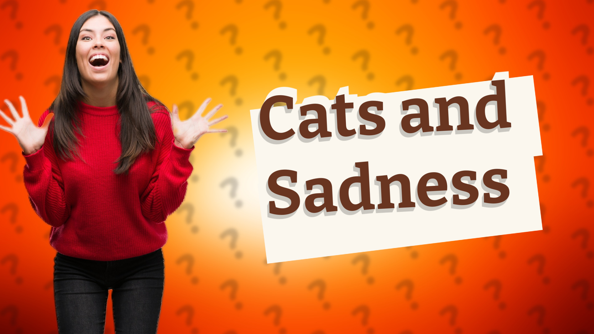 Cats and Sadness
