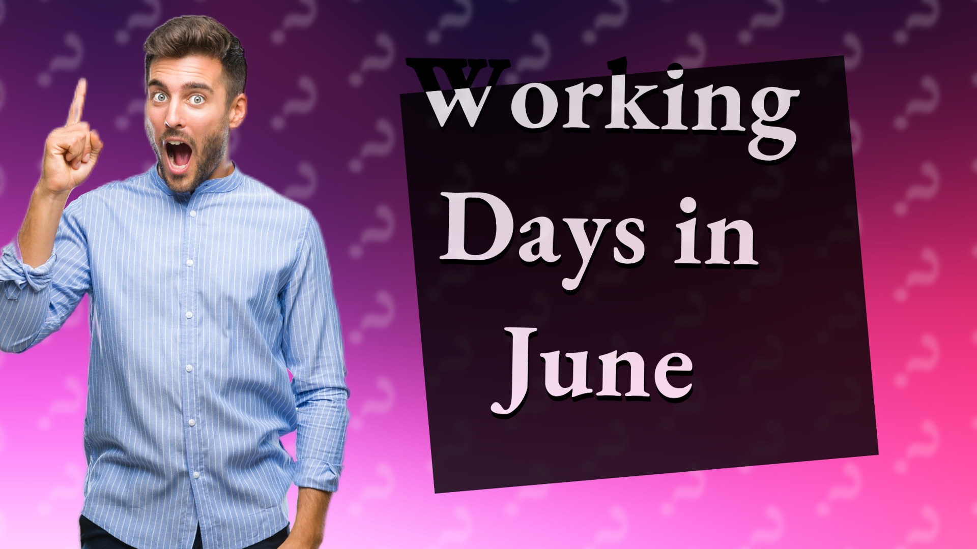 Working Days in June