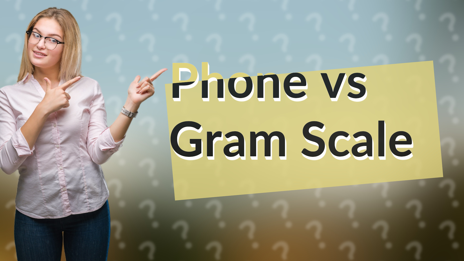 Phone vs Gram Scale