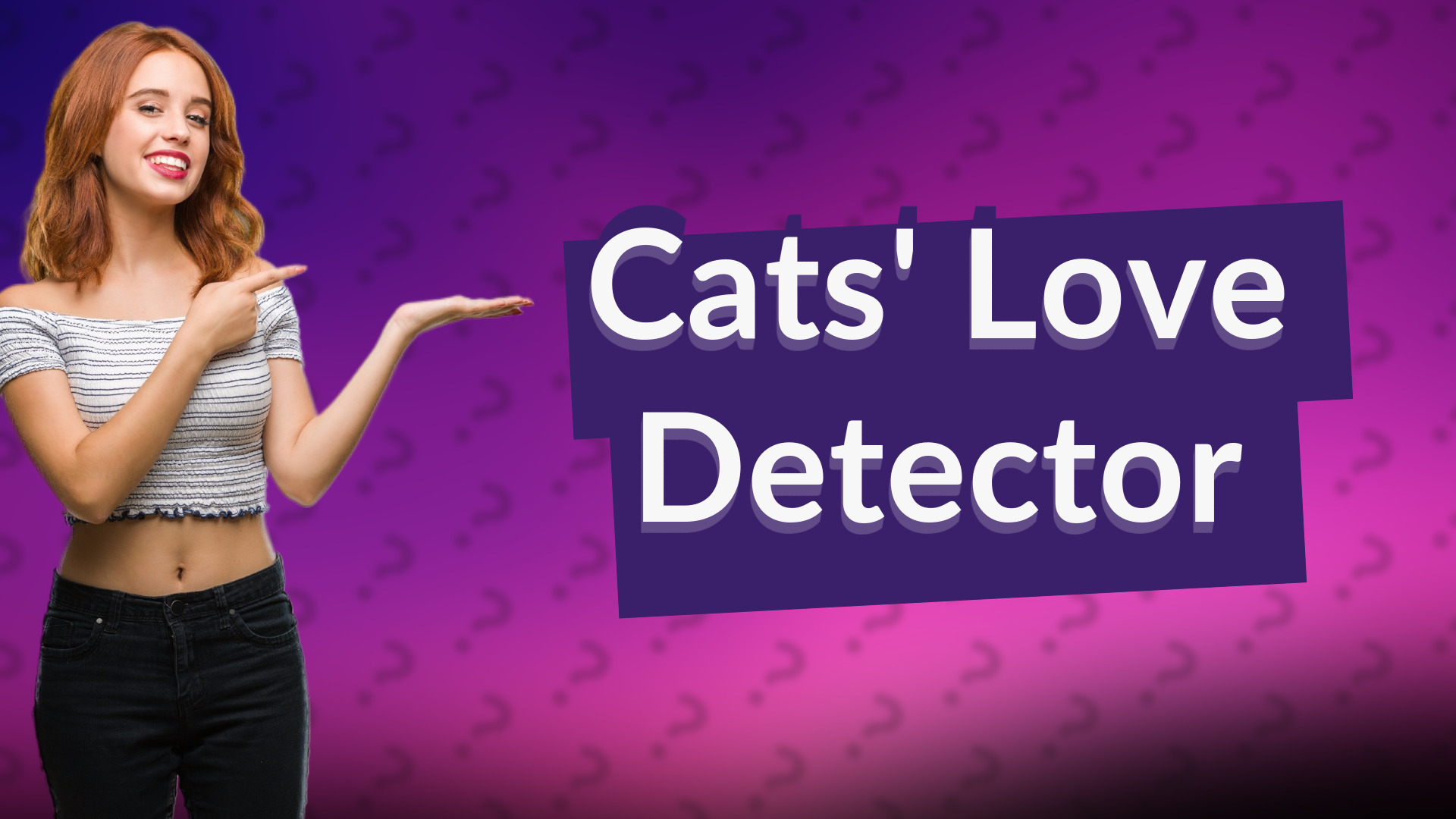 Cats' Love Detector