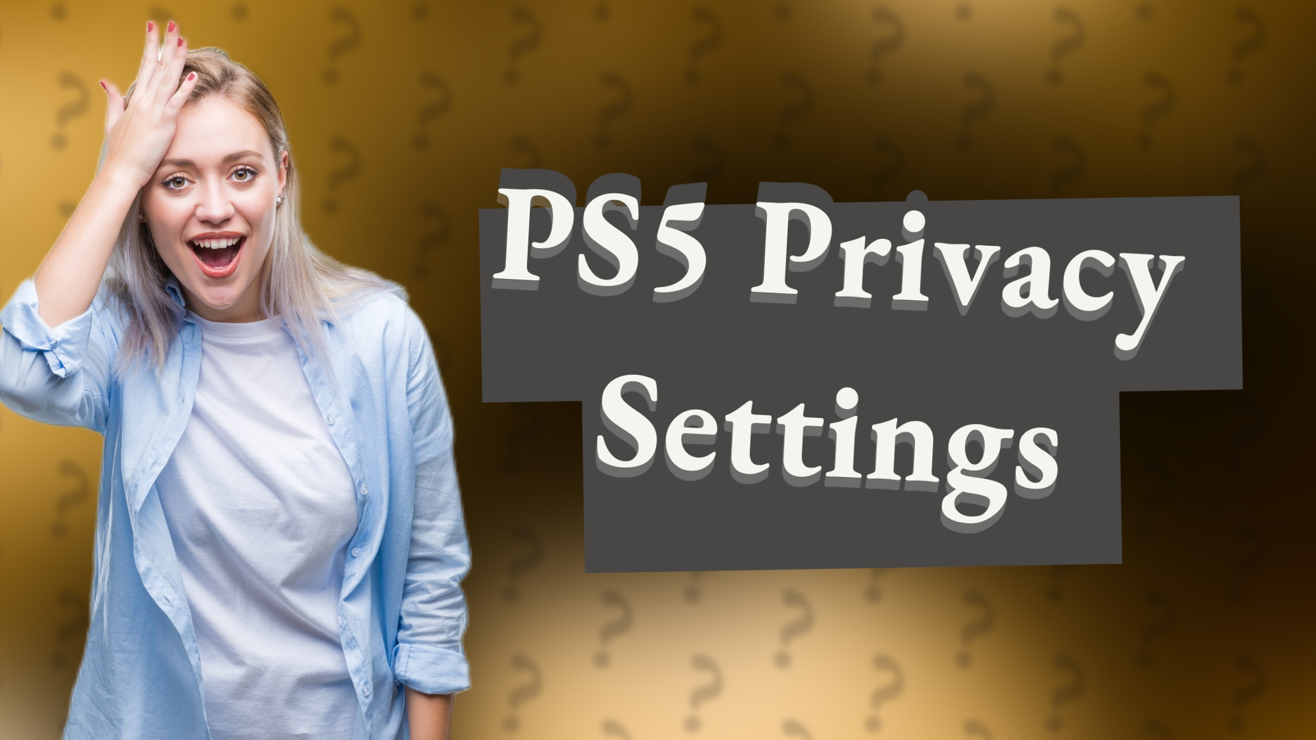 PS5 Privacy Settings