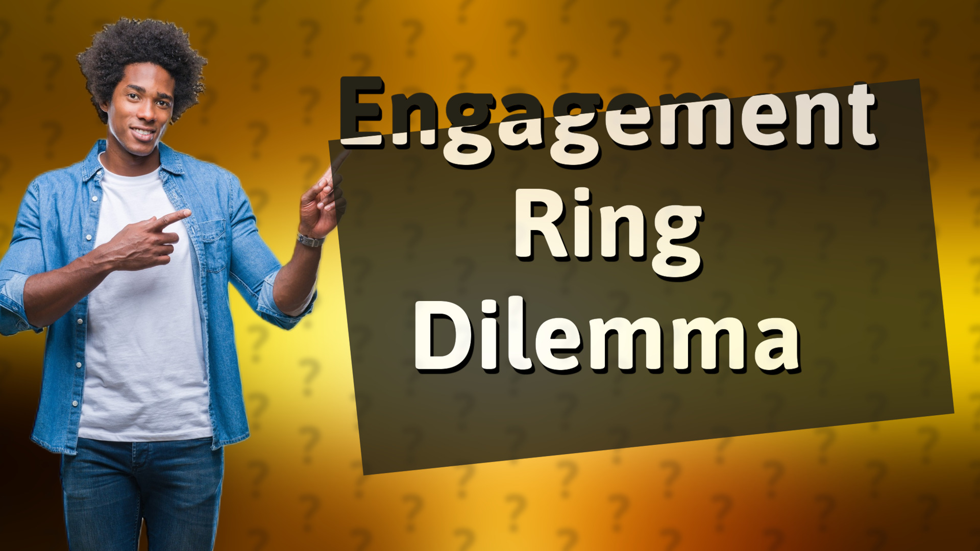 Engagement Ring Dilemma