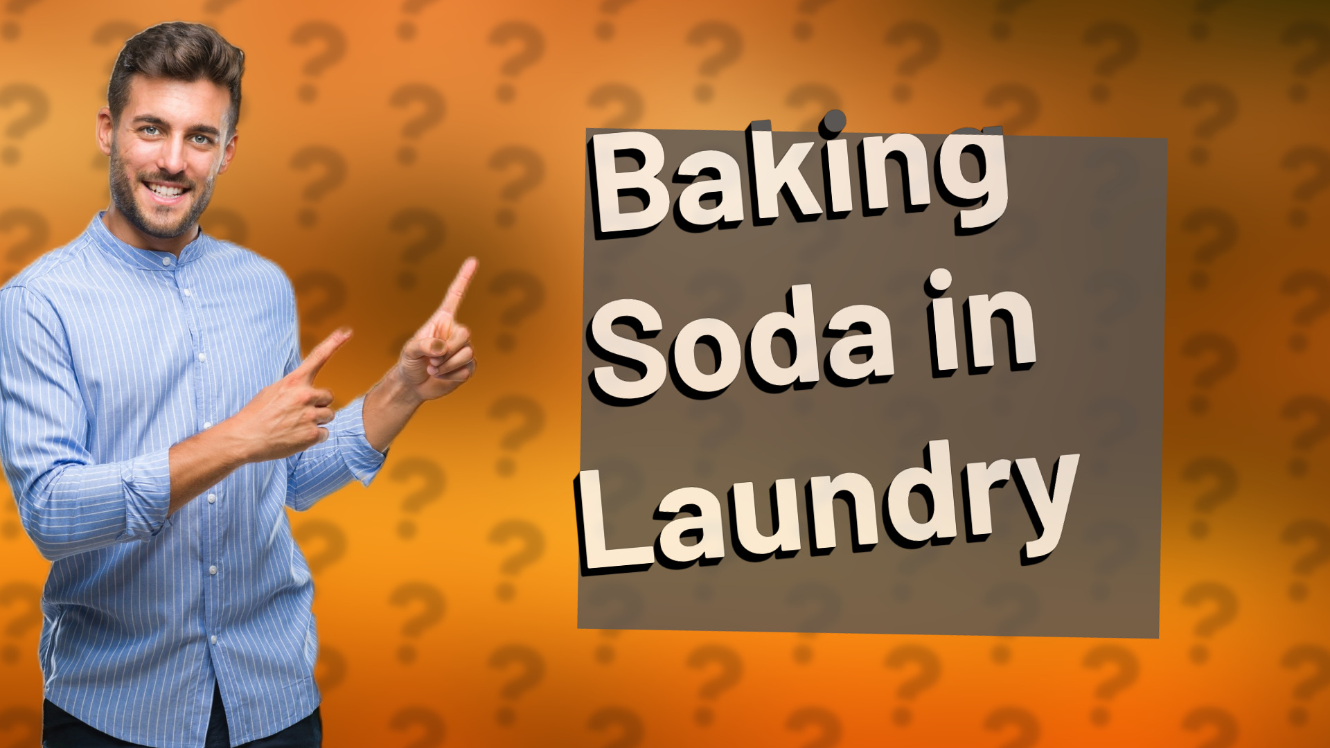 Baking Soda in Laundry