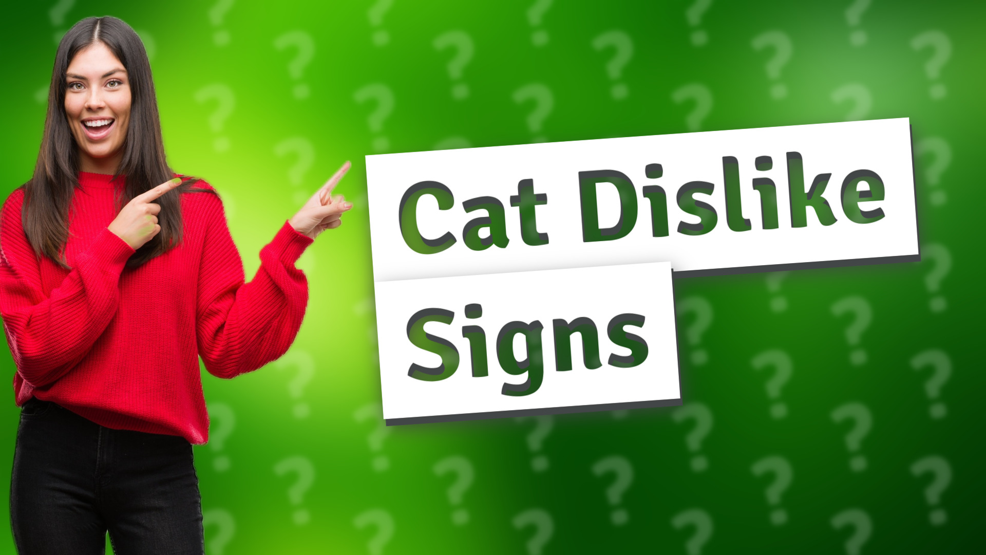 Cat Dislike Signs