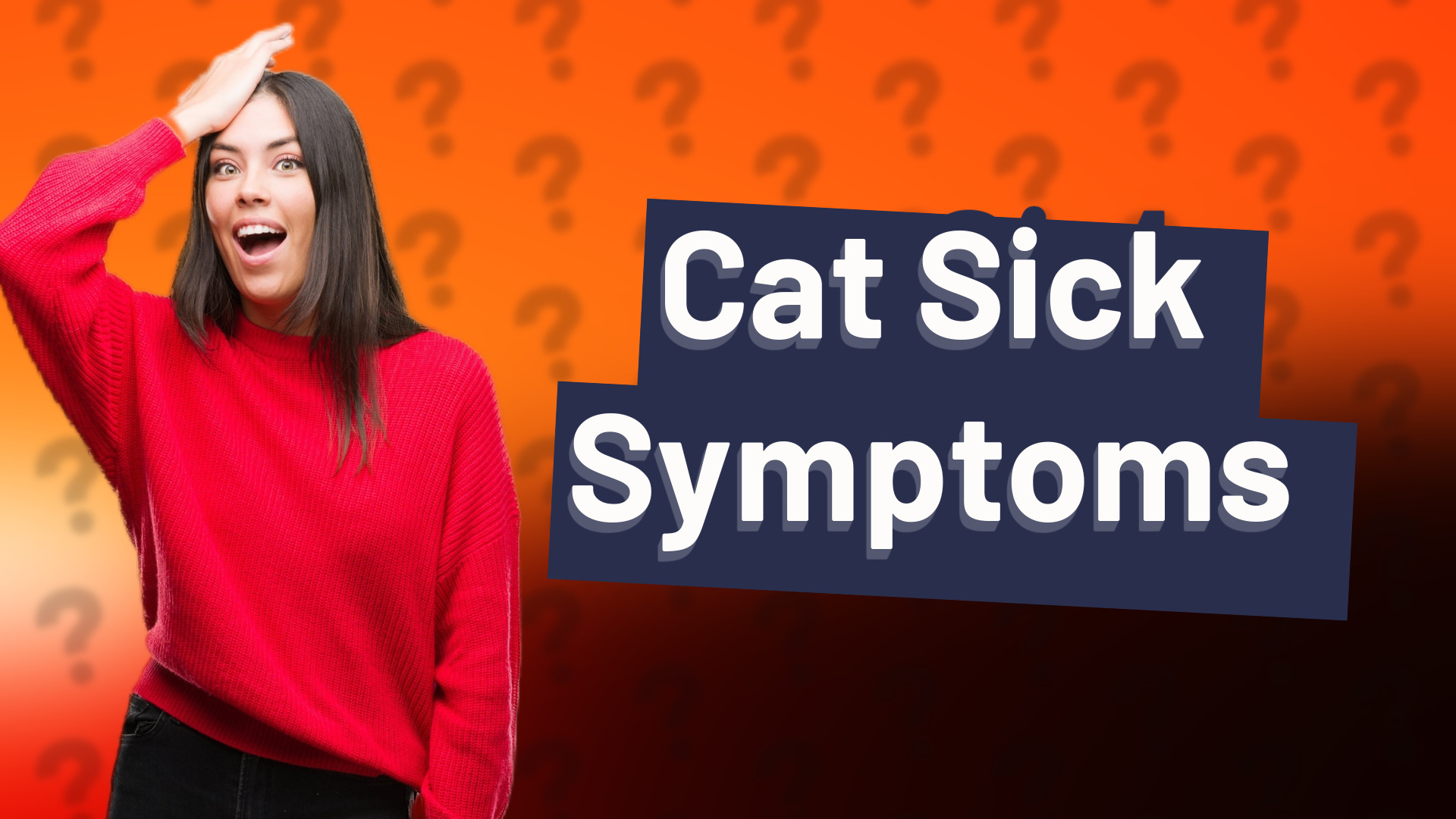 Cat Sick Symptoms