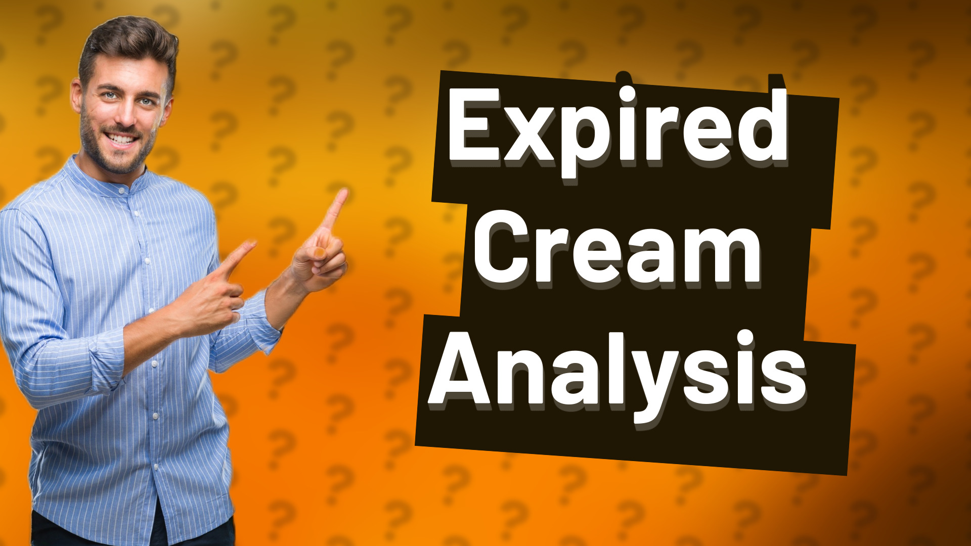 Expired Cream Analysis