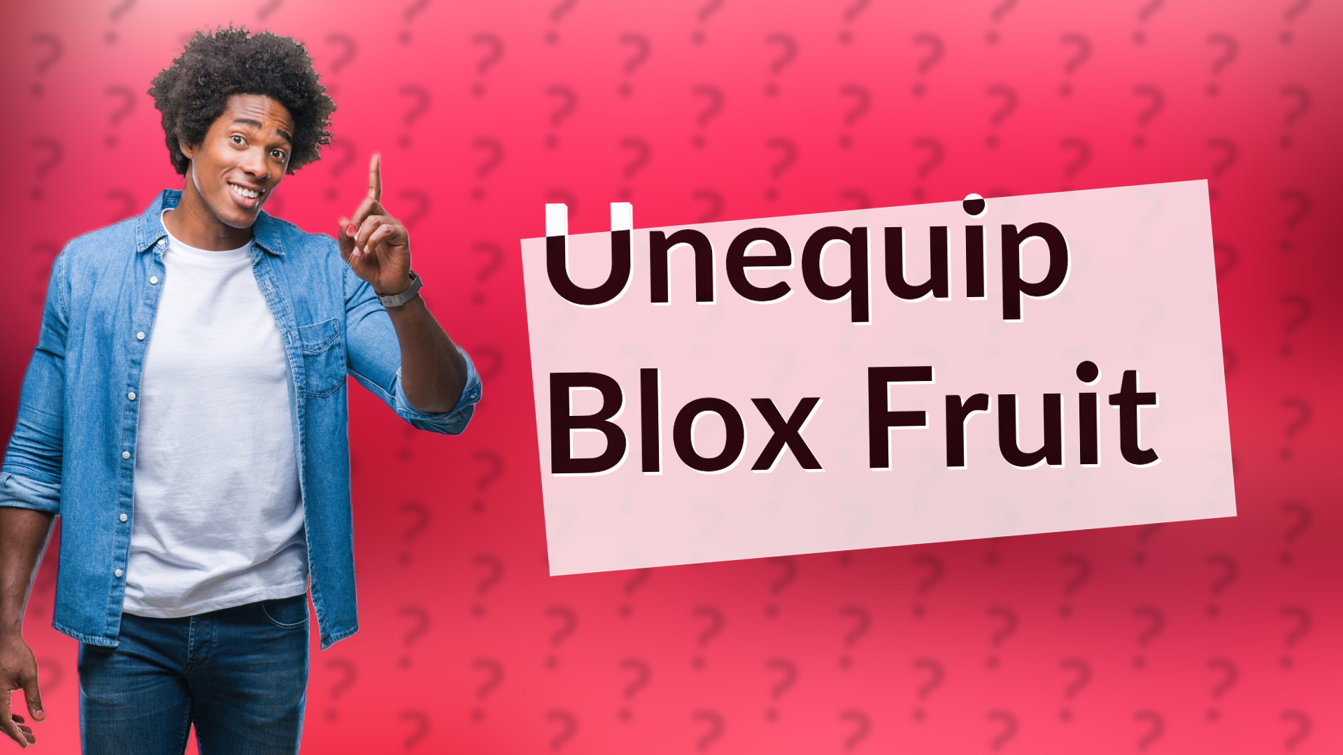 Unequip Blox Fruit