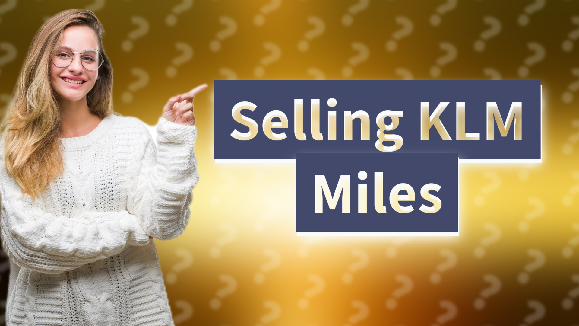Selling KLM Miles