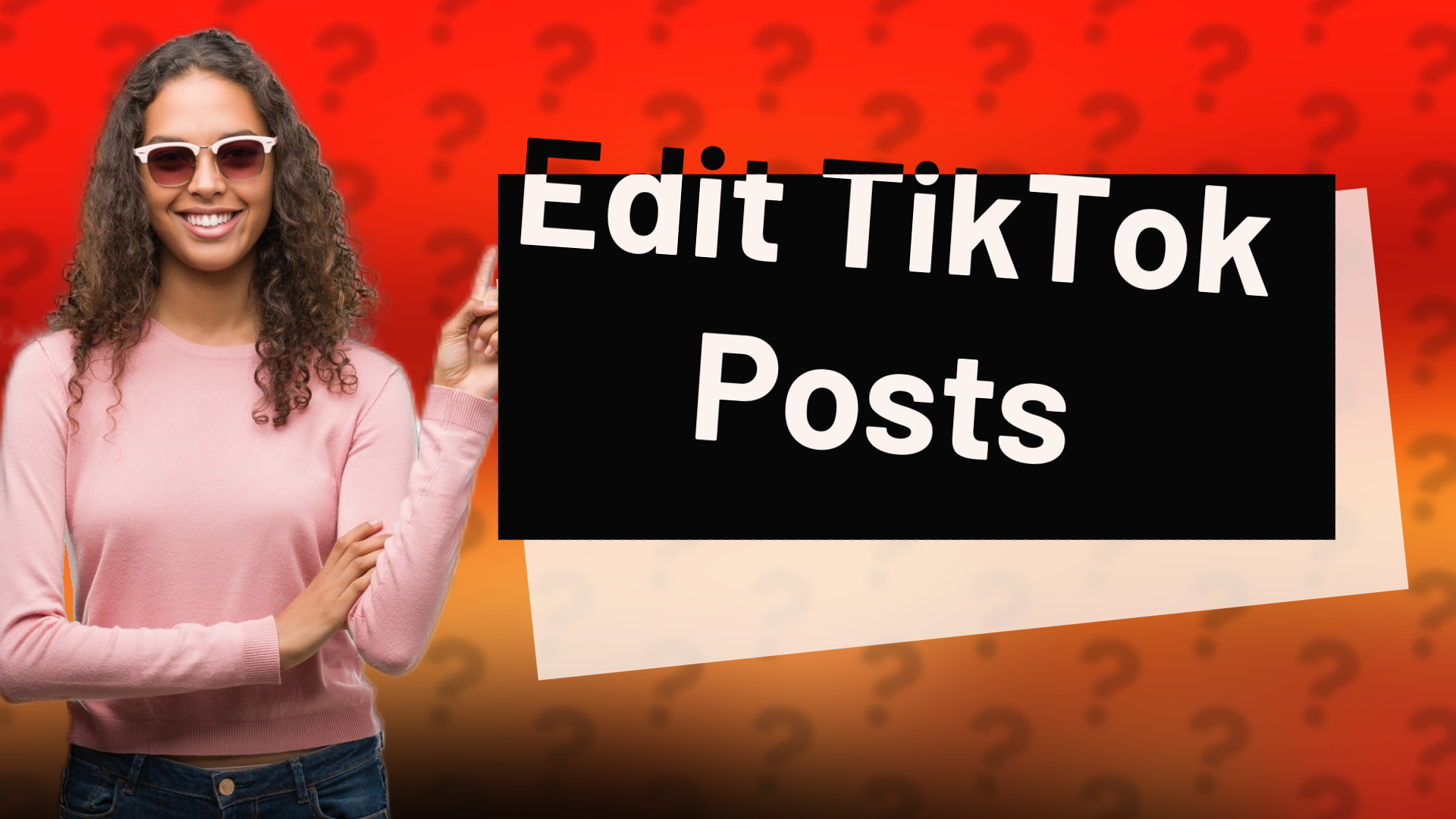 Edit TikTok Posts