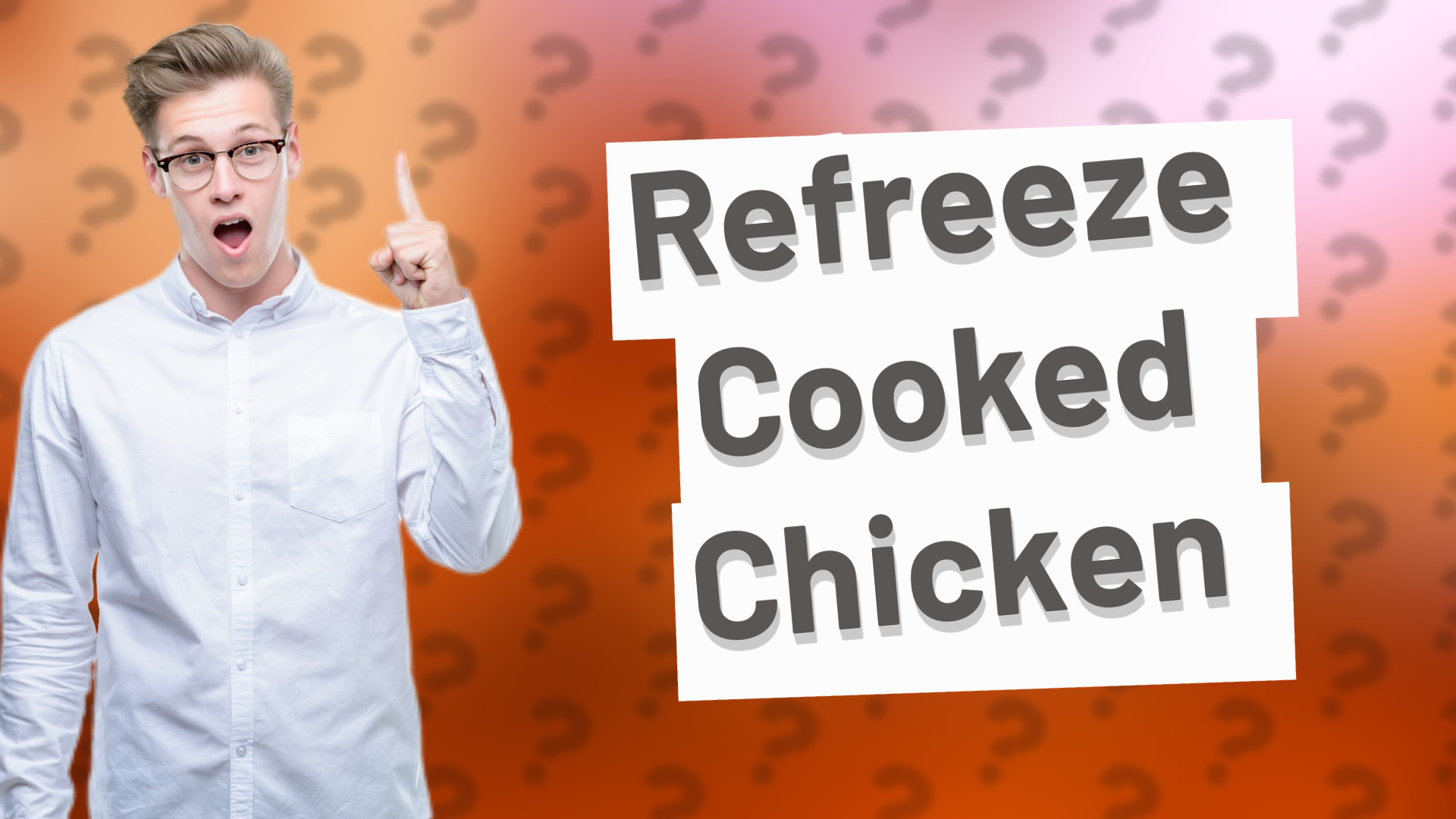 Refreeze Cooked Chicken