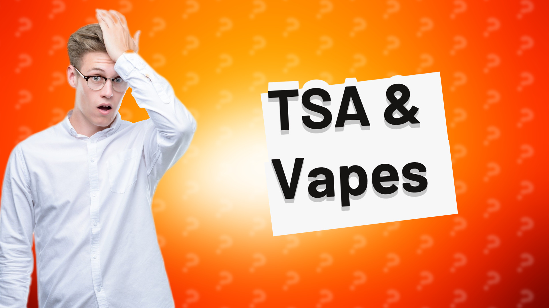 TSA & Vapes