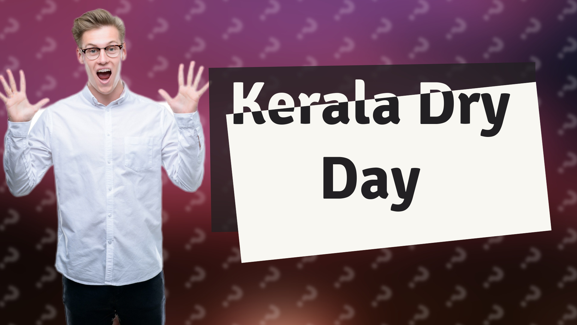 Kerala Dry Day