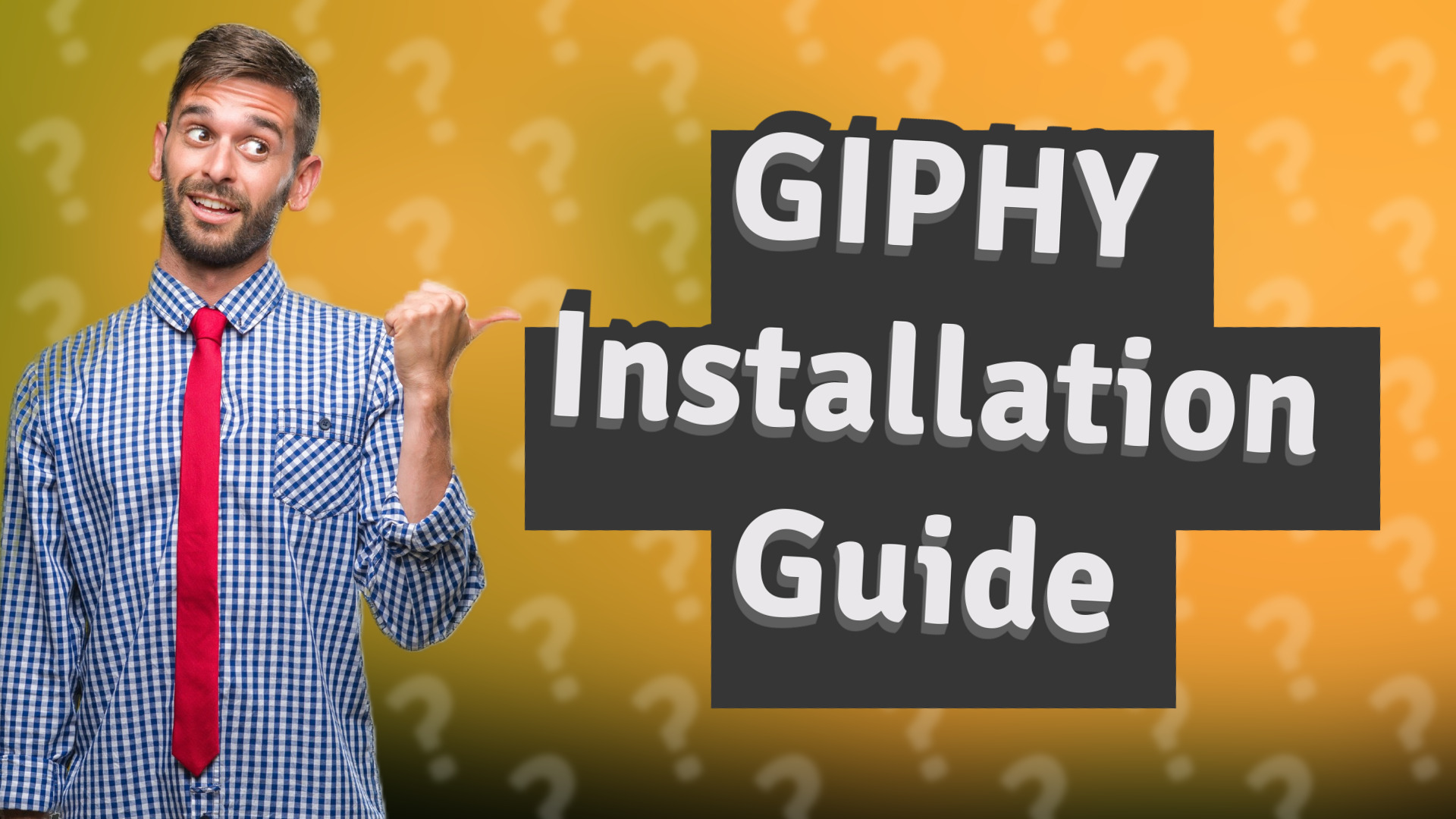 GIPHY Installation Guide