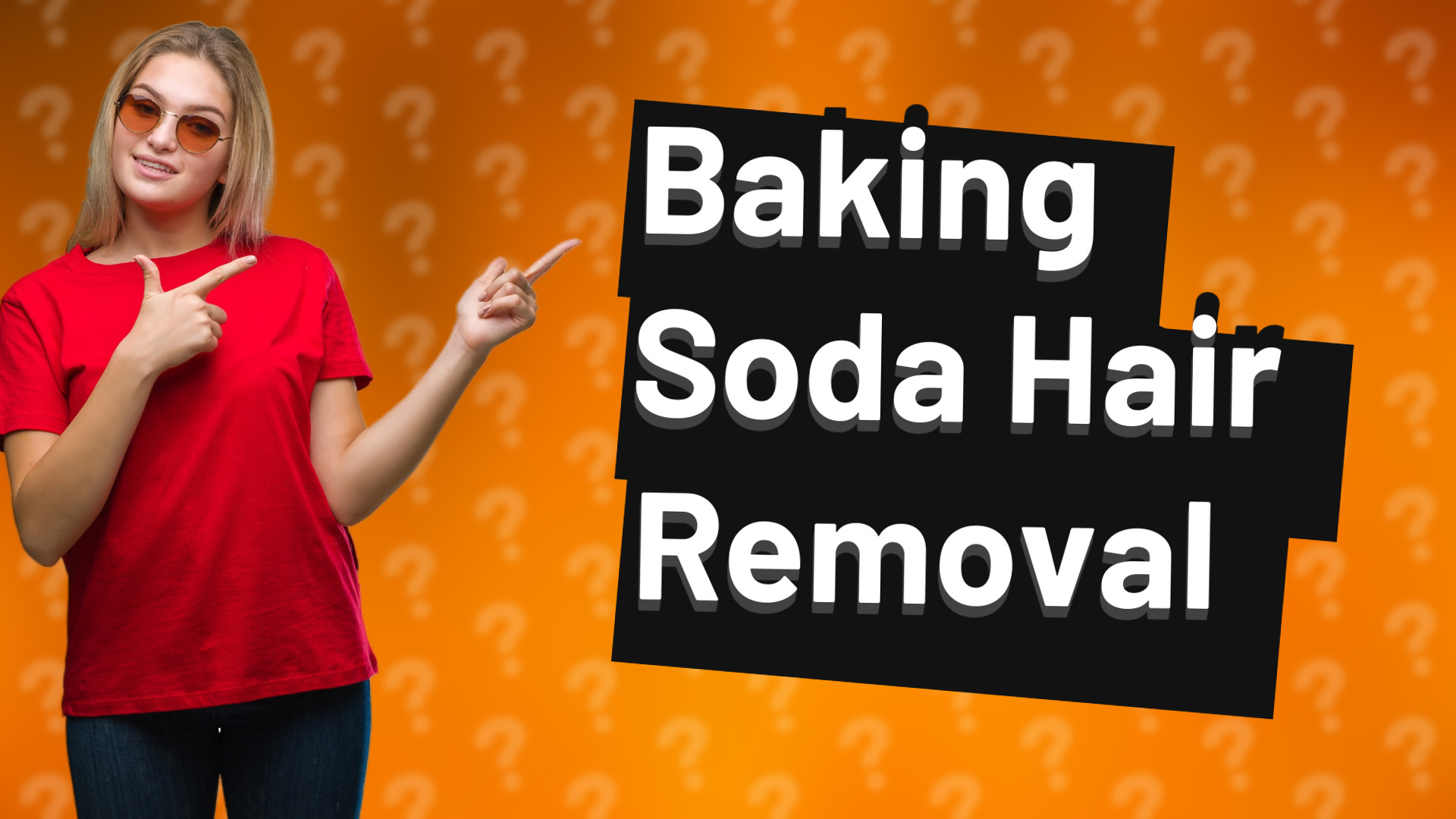Baking Soda Hair Removal