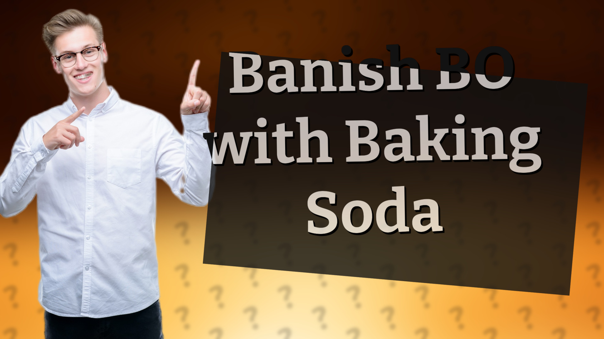 Banish BO with Baking Soda