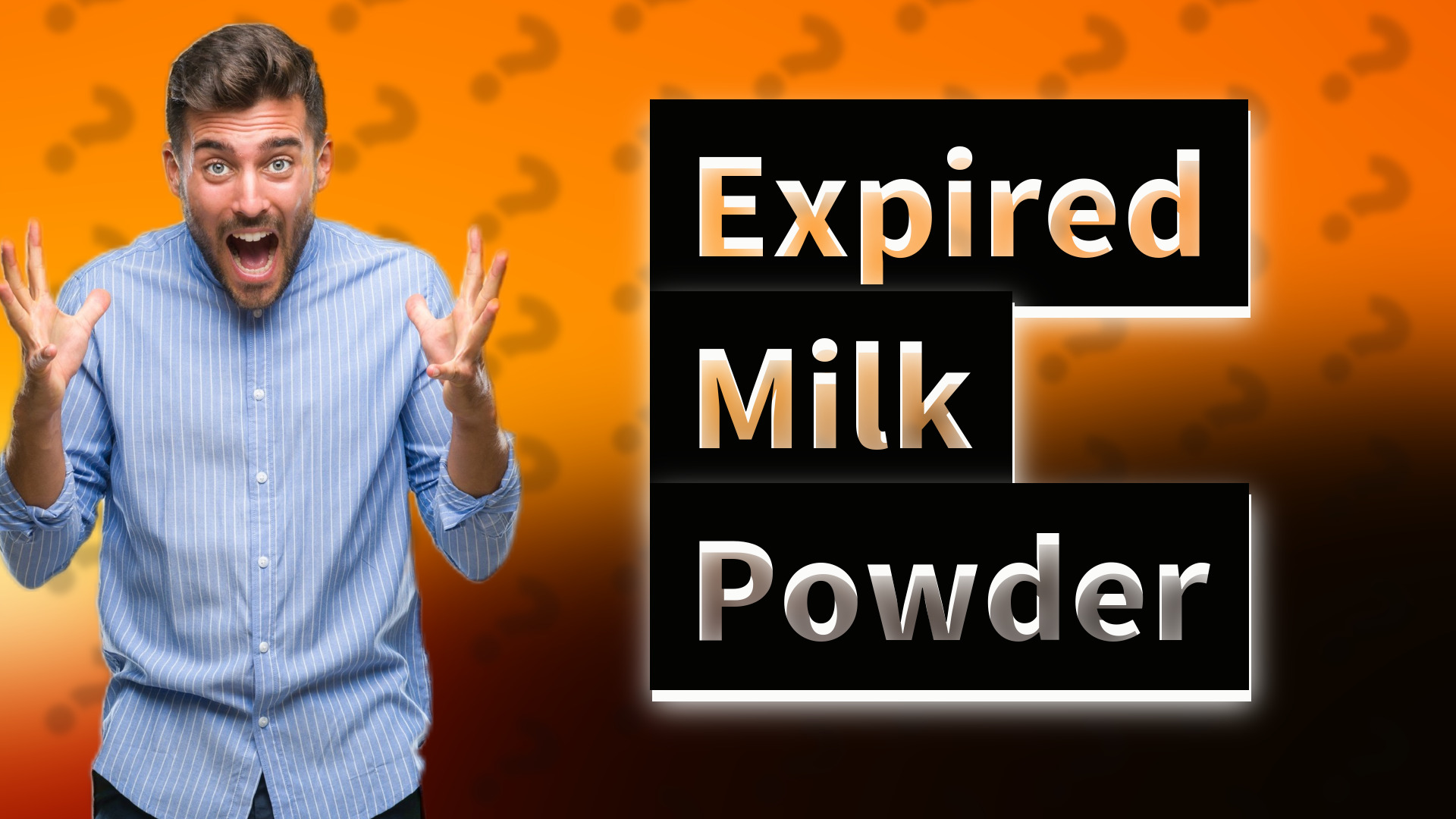Expired Milk Powder