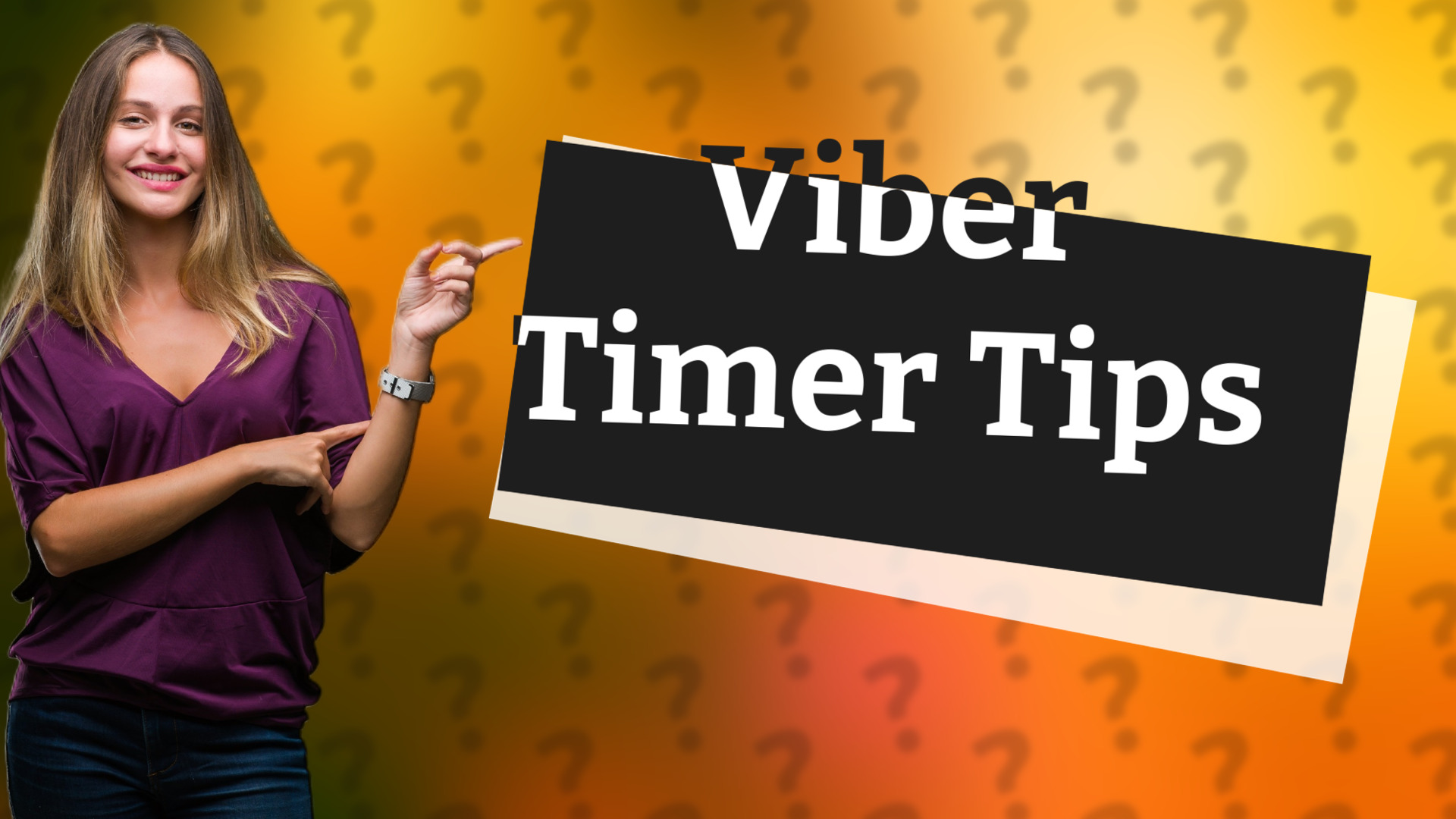 Viber Timer Tips