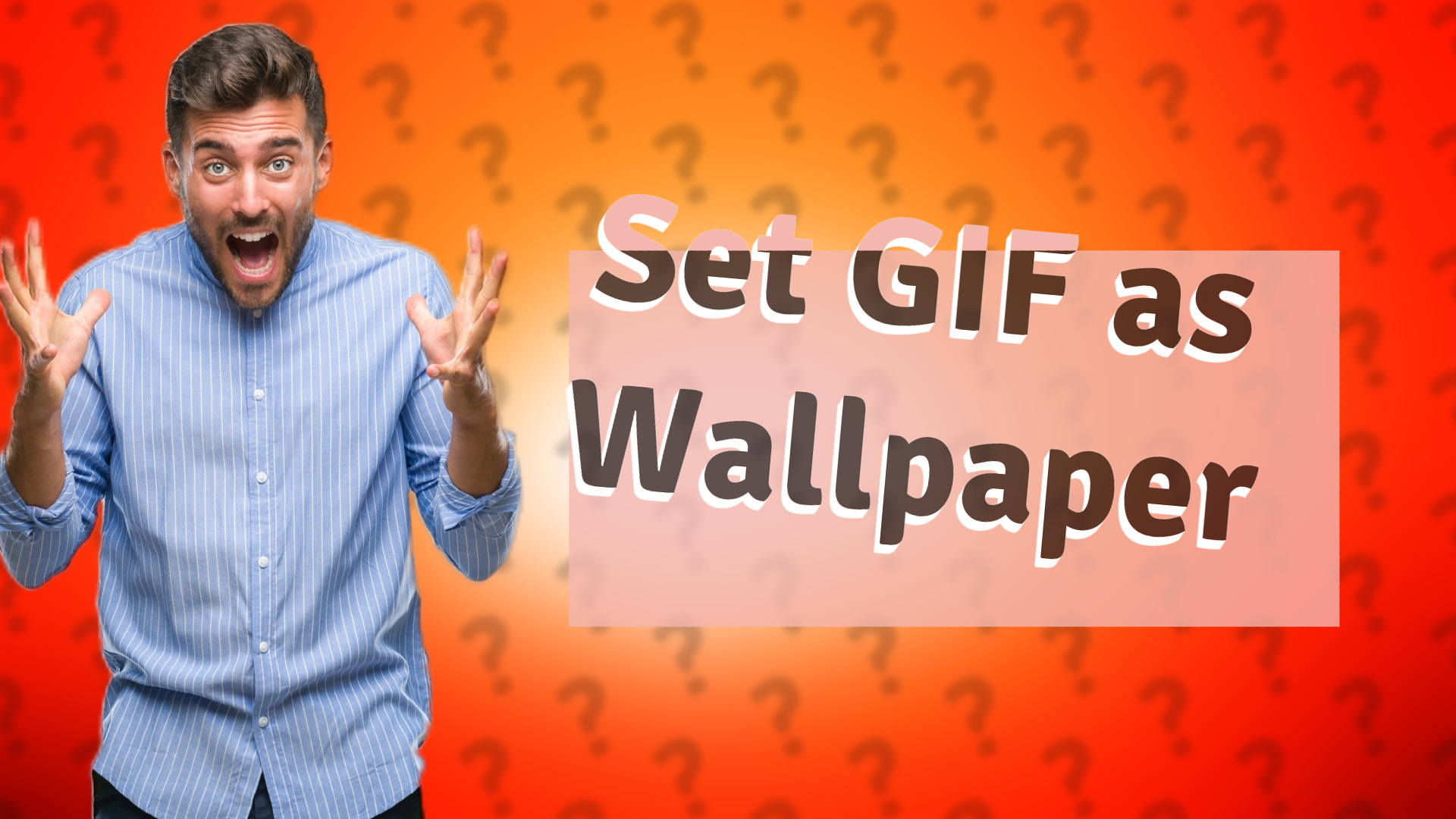 Set GIF as Wallpaper