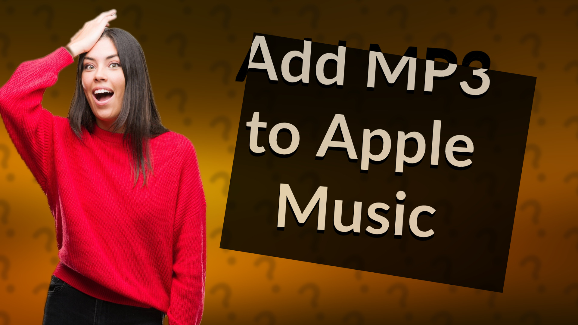 Add MP3 to Apple Music