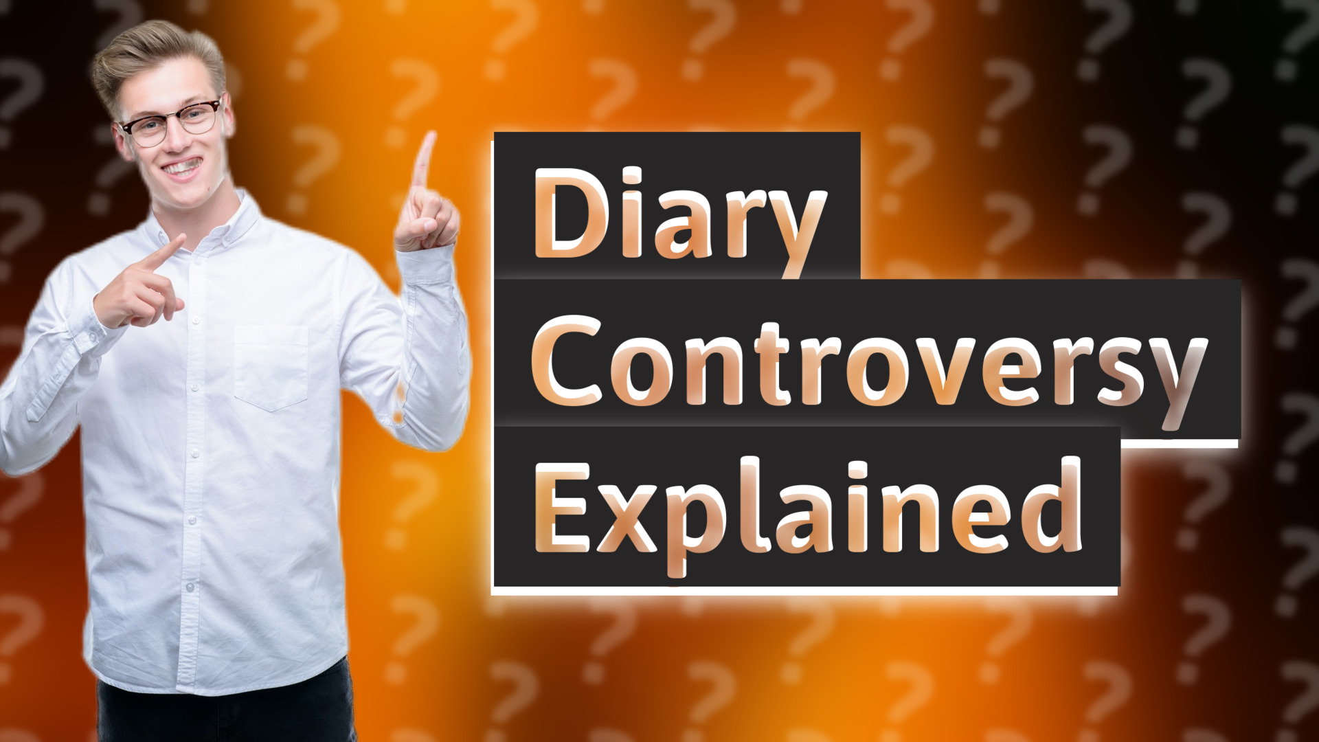 Diary Controversy Explained