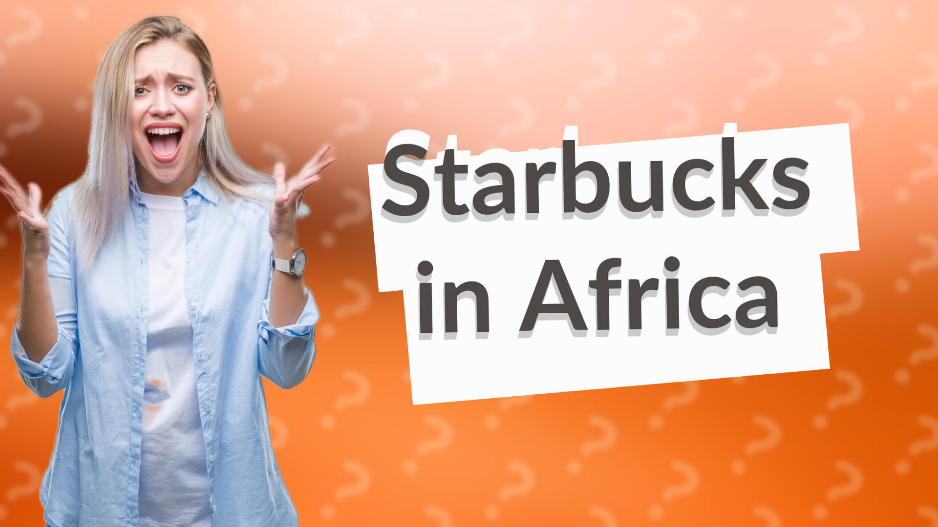 Starbucks in Africa