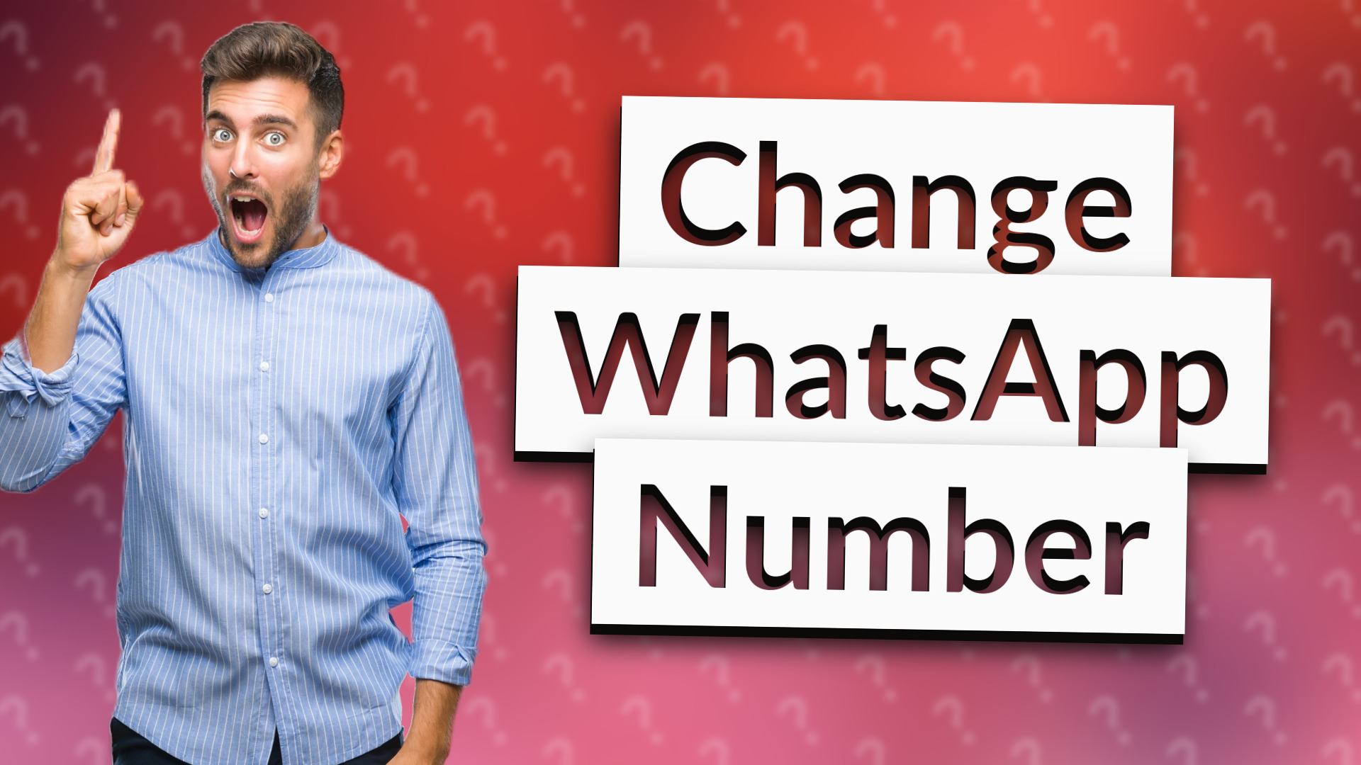 Change WhatsApp Number