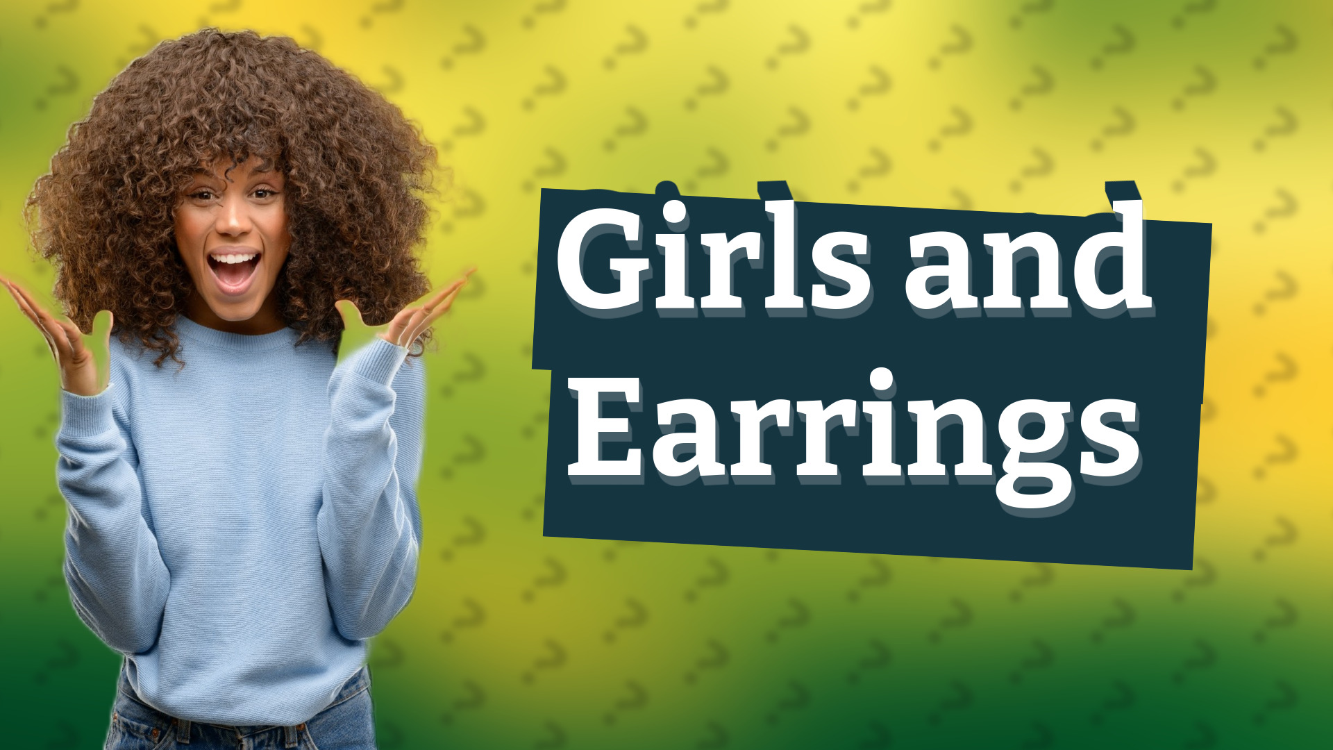 Girls and Earrings
