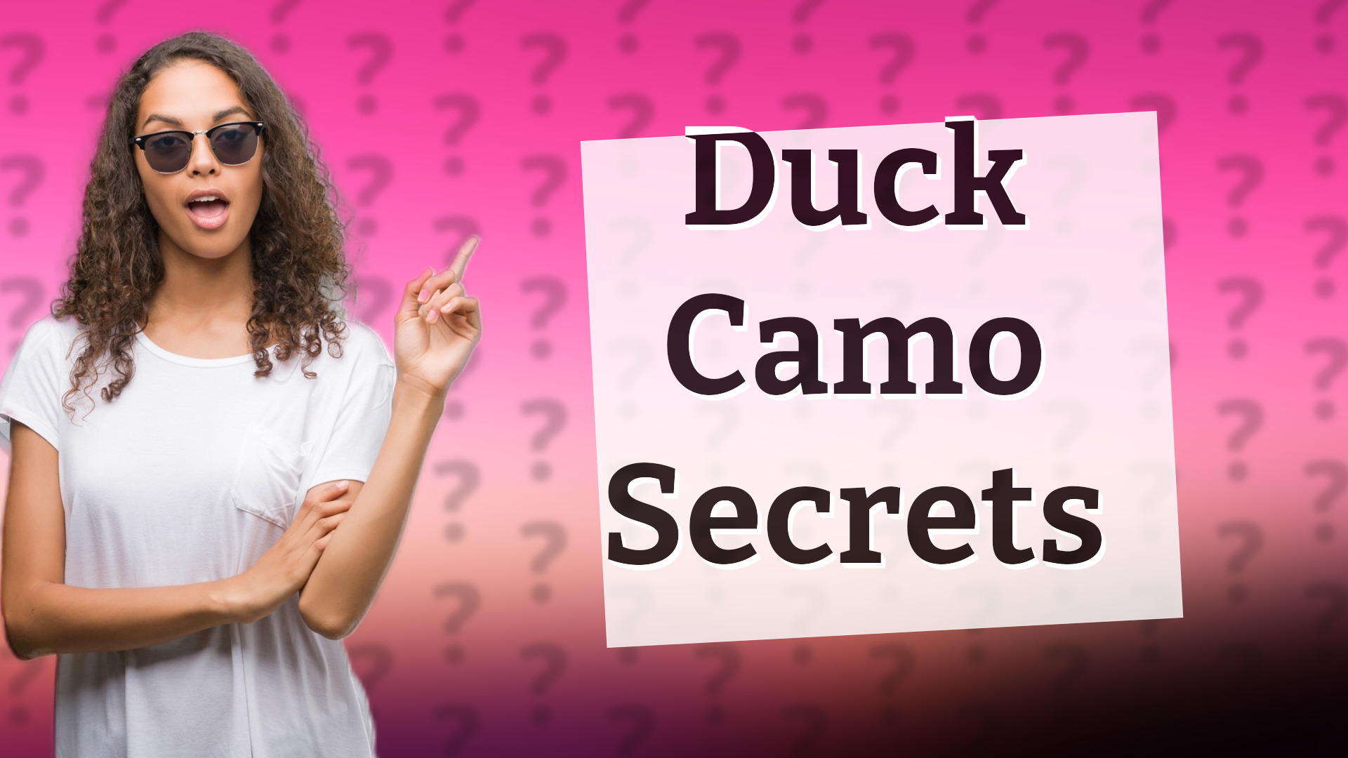 Duck Camo Secrets