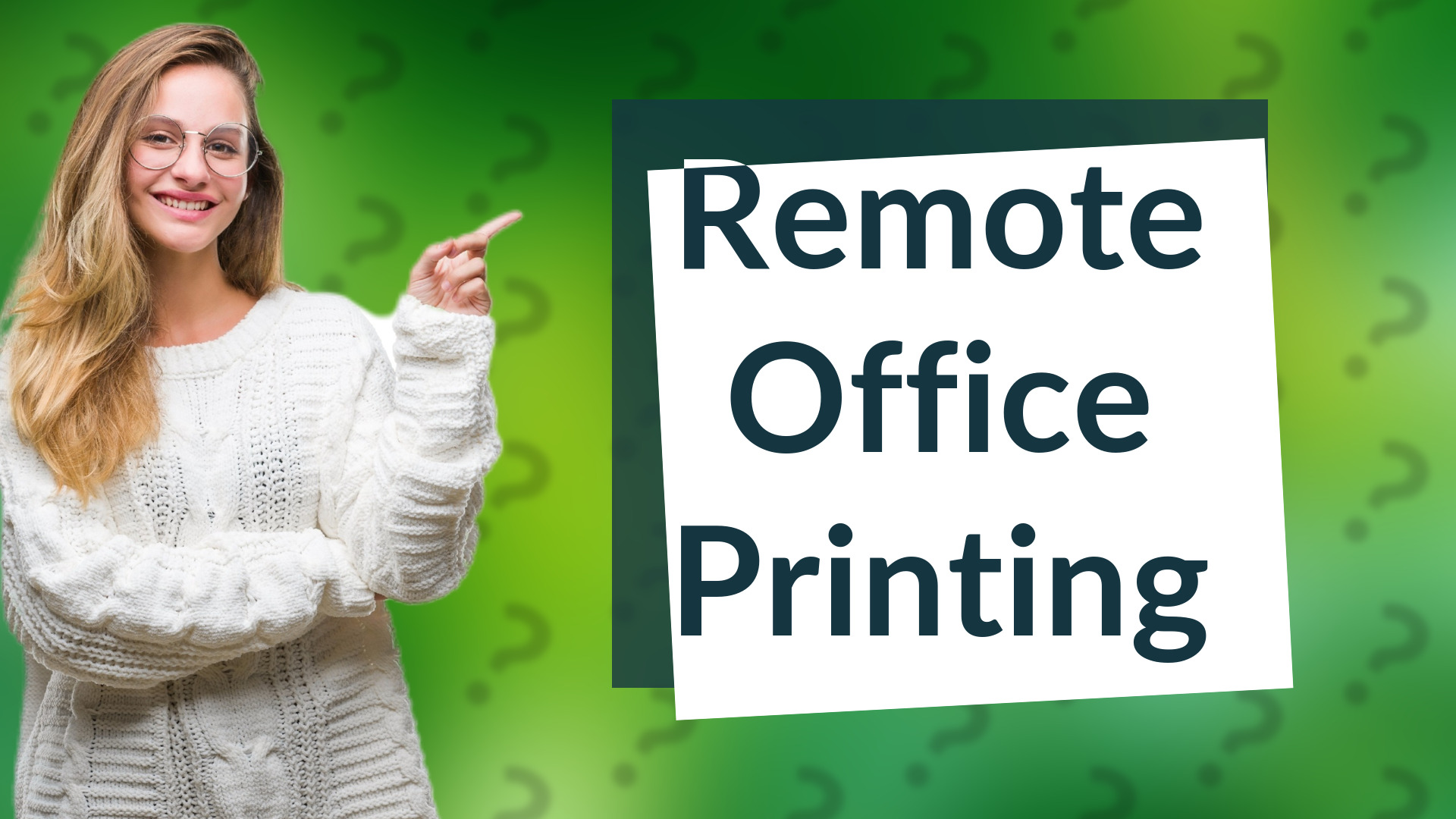 Remote Office Printing