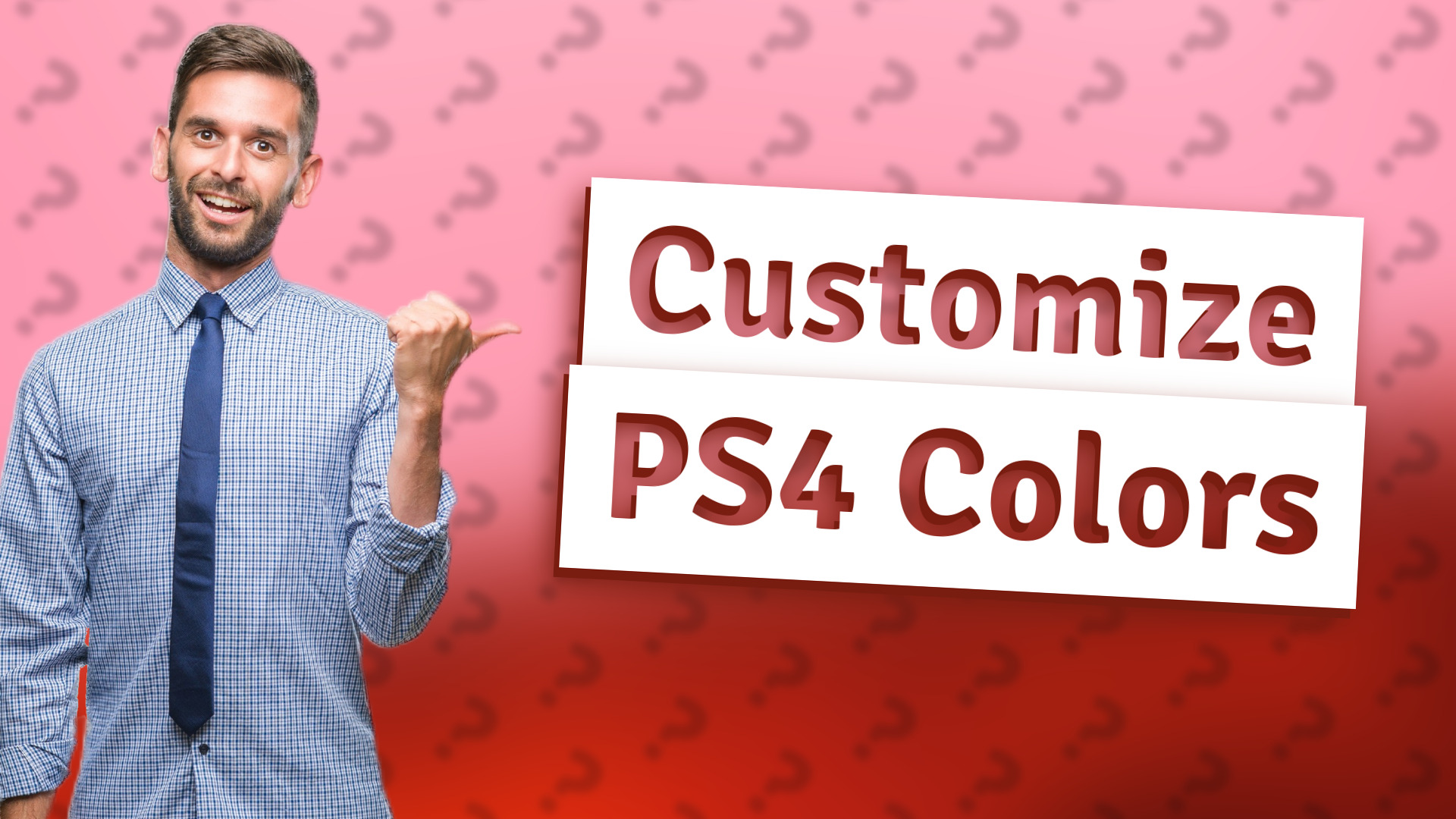 Customize PS4 Colors