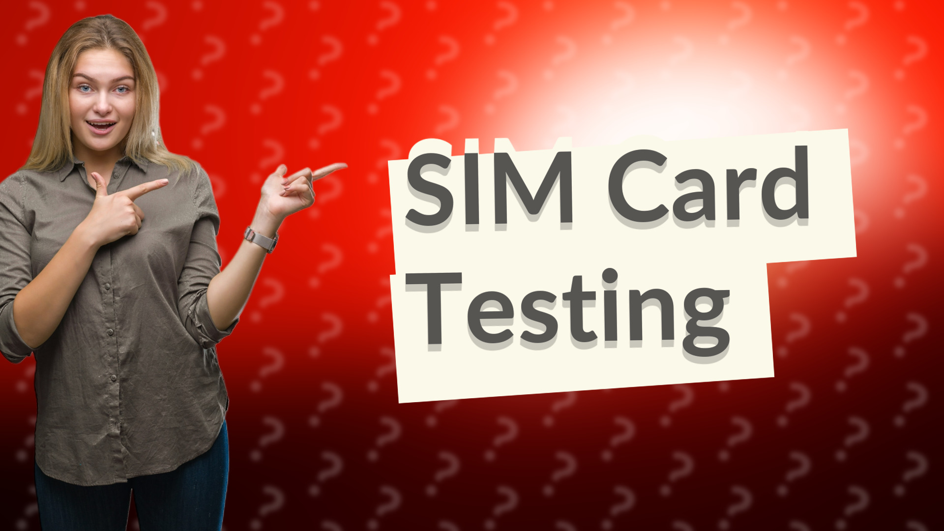 SIM Card Testing