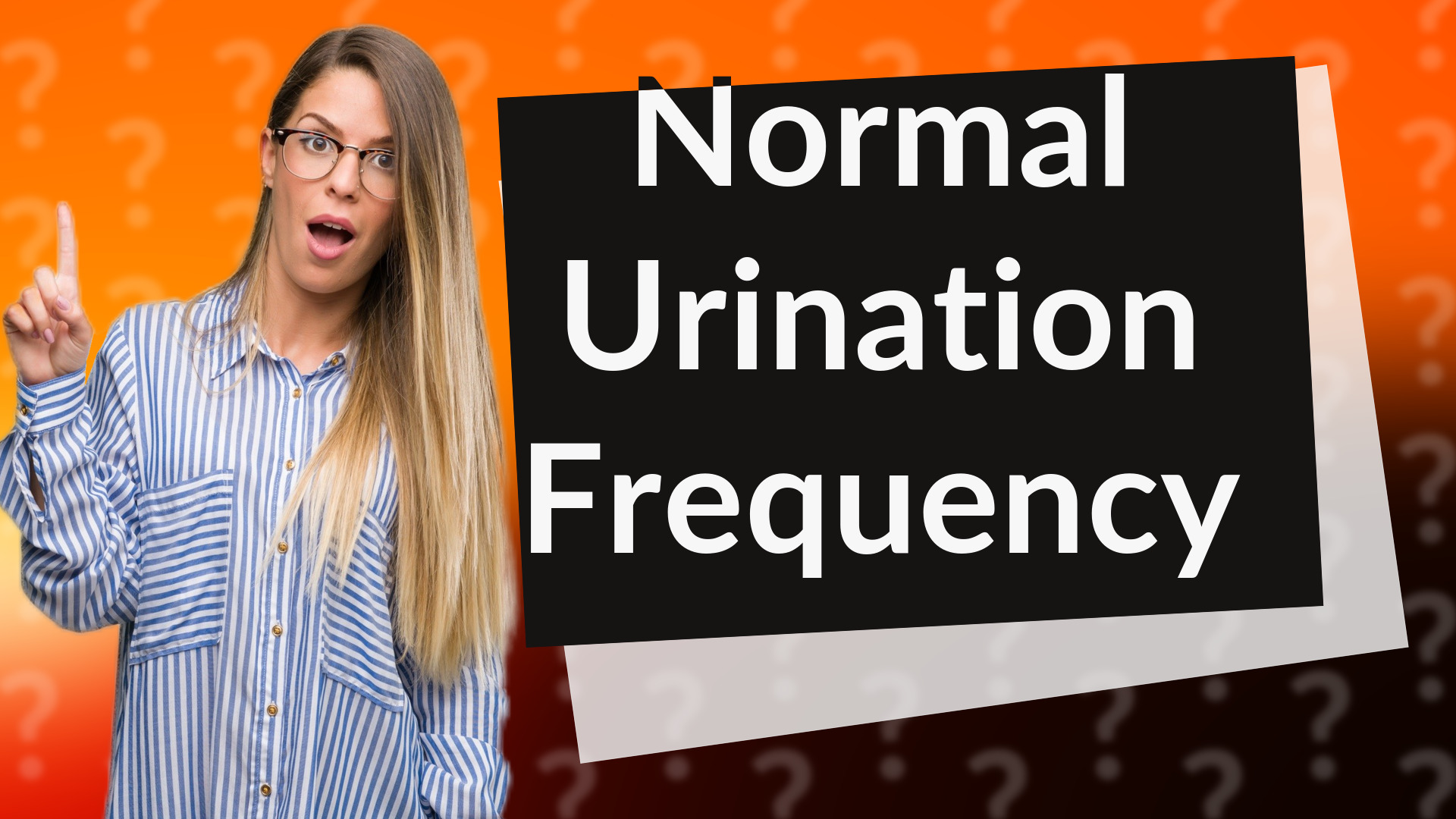 Normal Urination Frequency