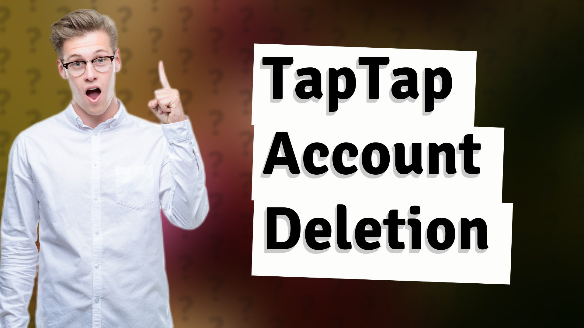 TapTap Account Deletion