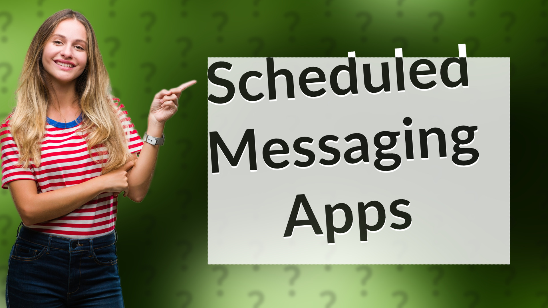 Scheduled Messaging Apps