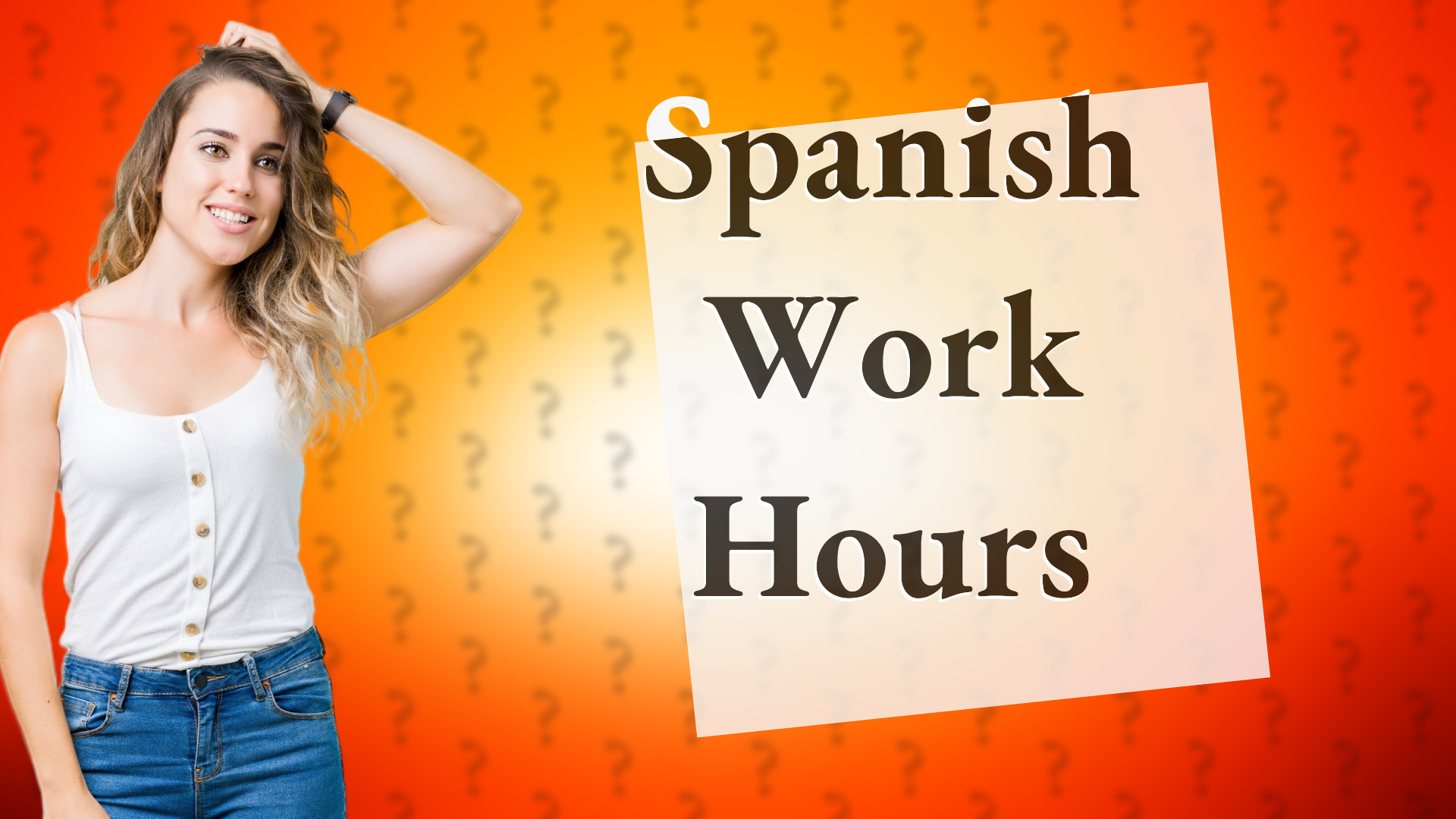 Spanish Work Hours