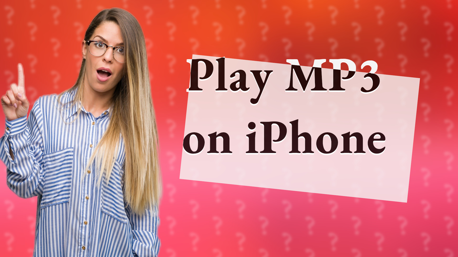 Play MP3 on iPhone