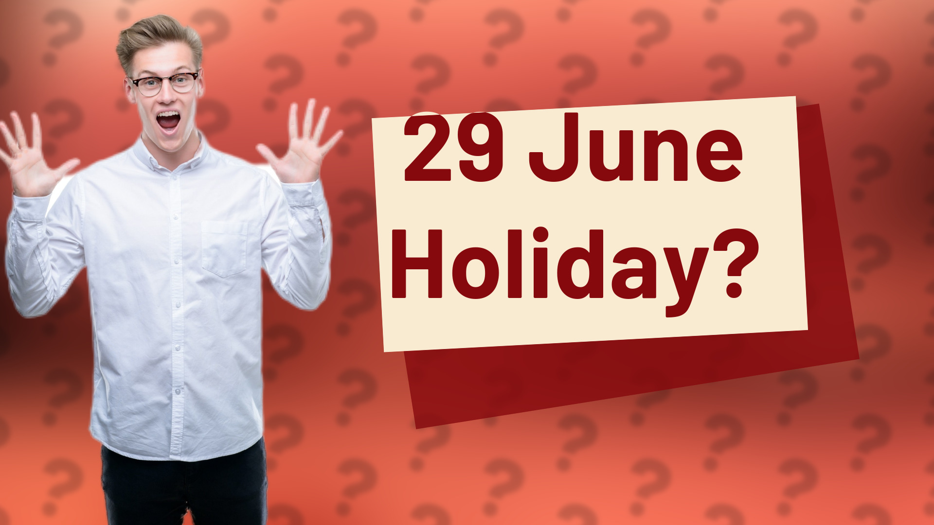 29 June Holiday?