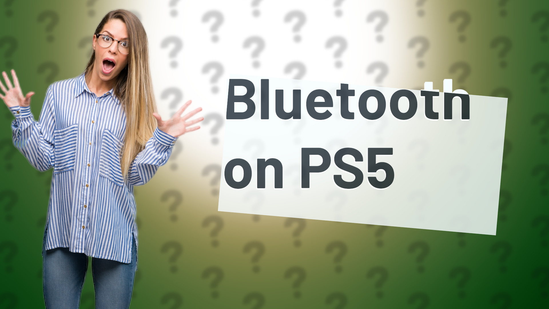 Bluetooth on PS5