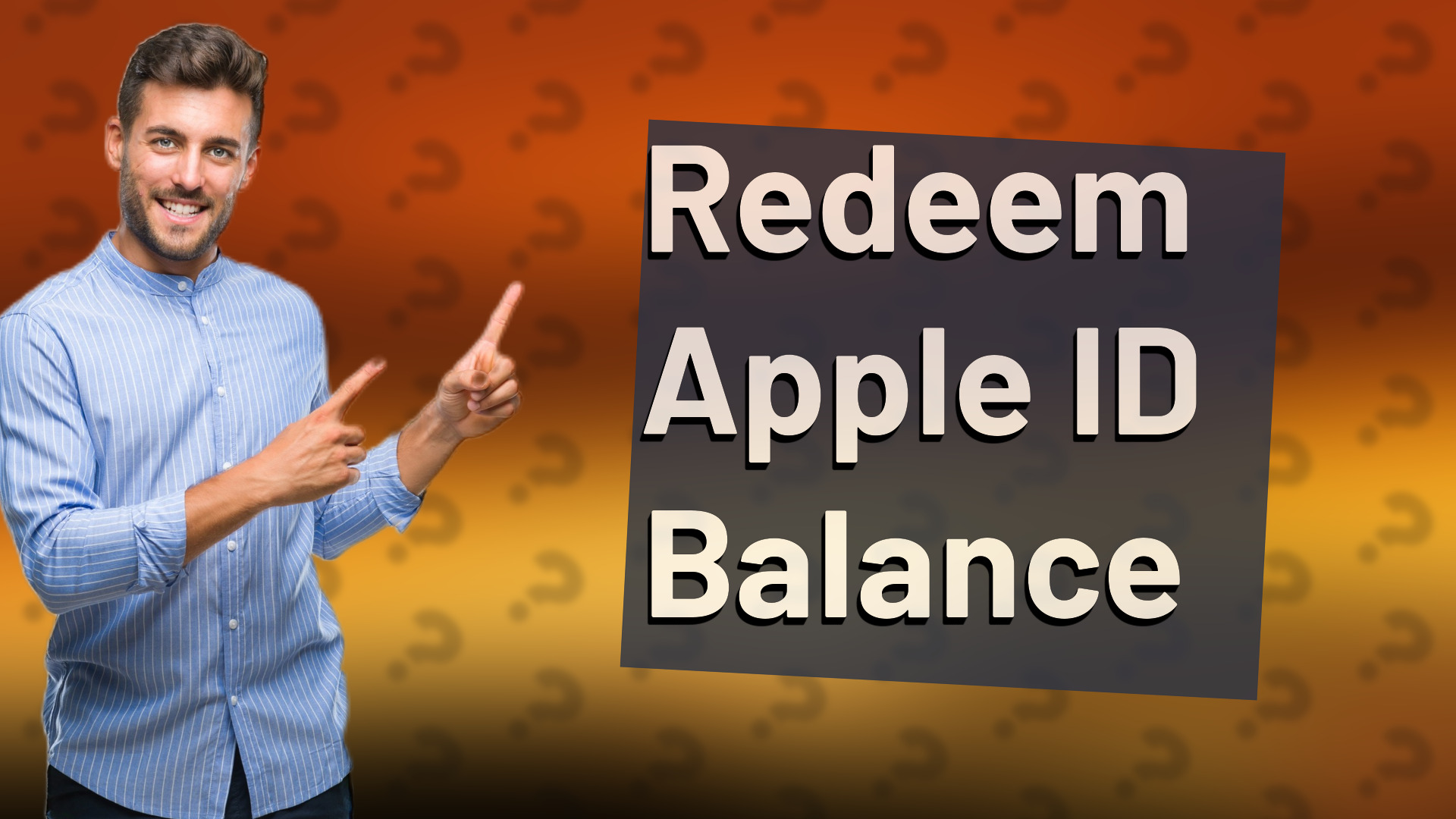 Redeem Apple ID Balance