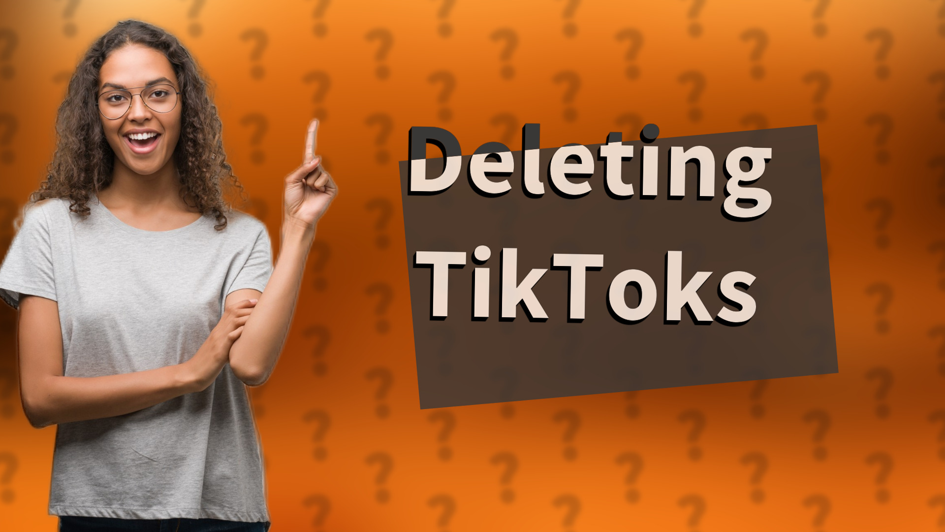 Deleting TikToks