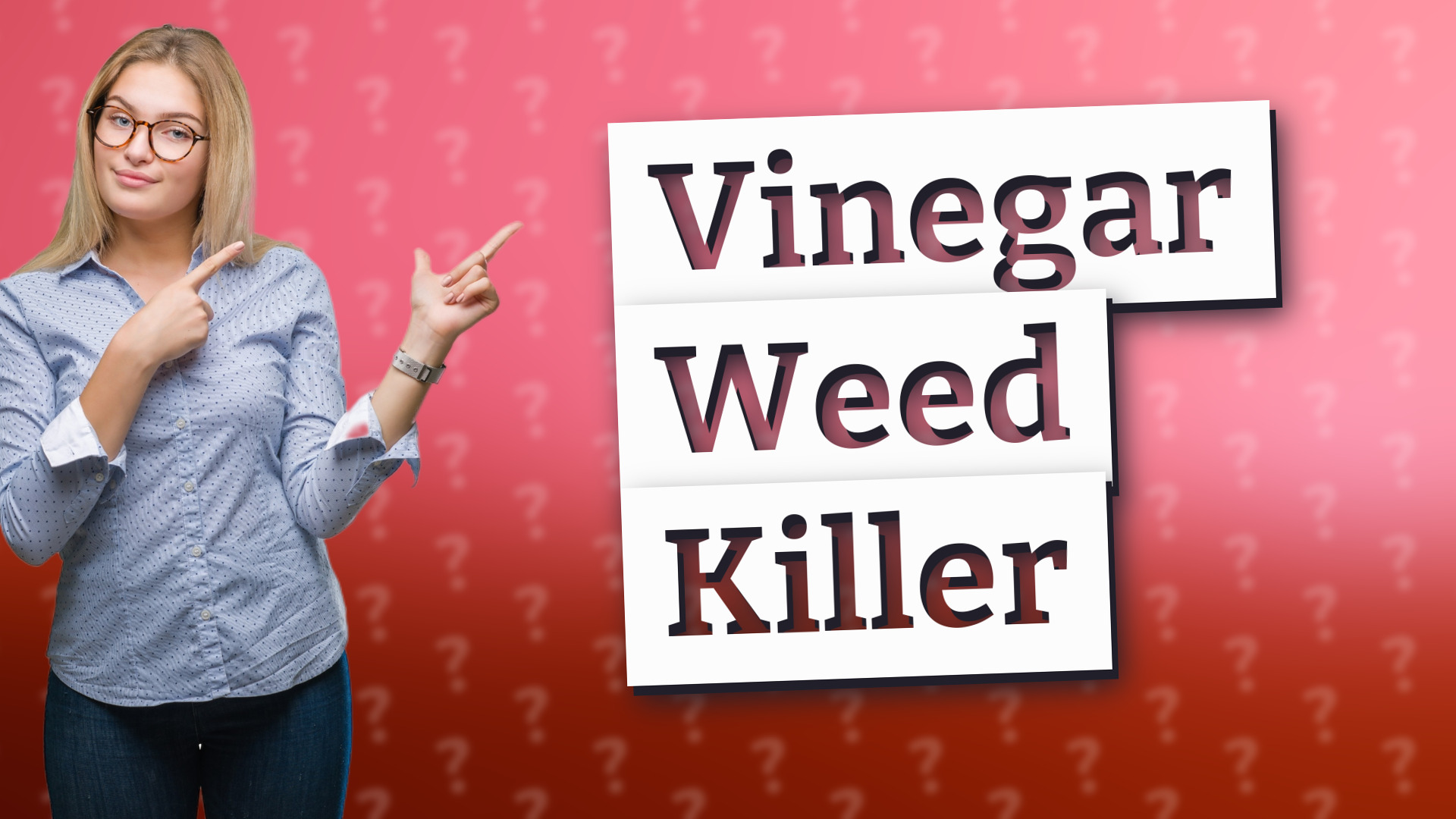 Vinegar Weed Killer
