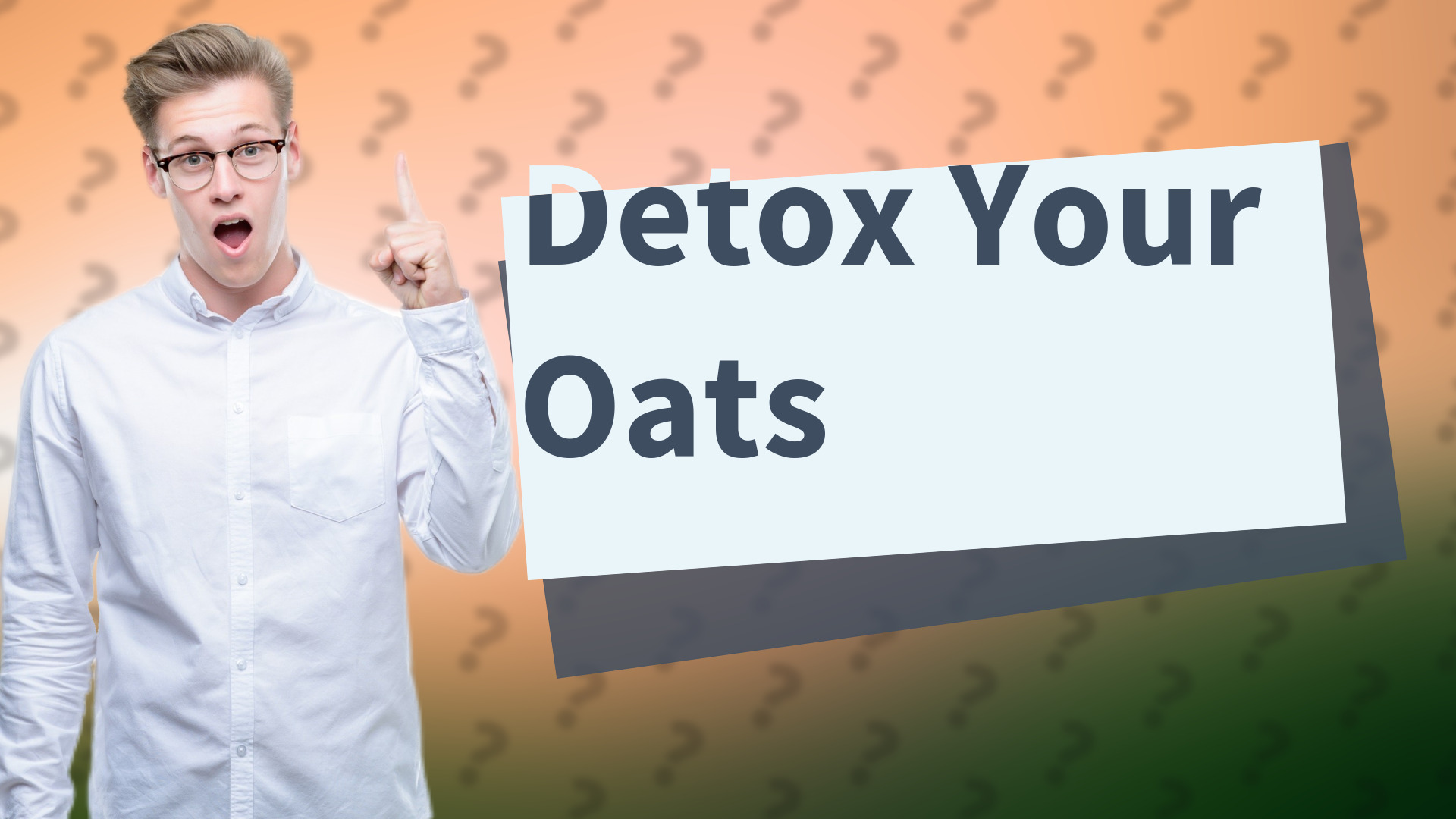 Detox Your Oats
