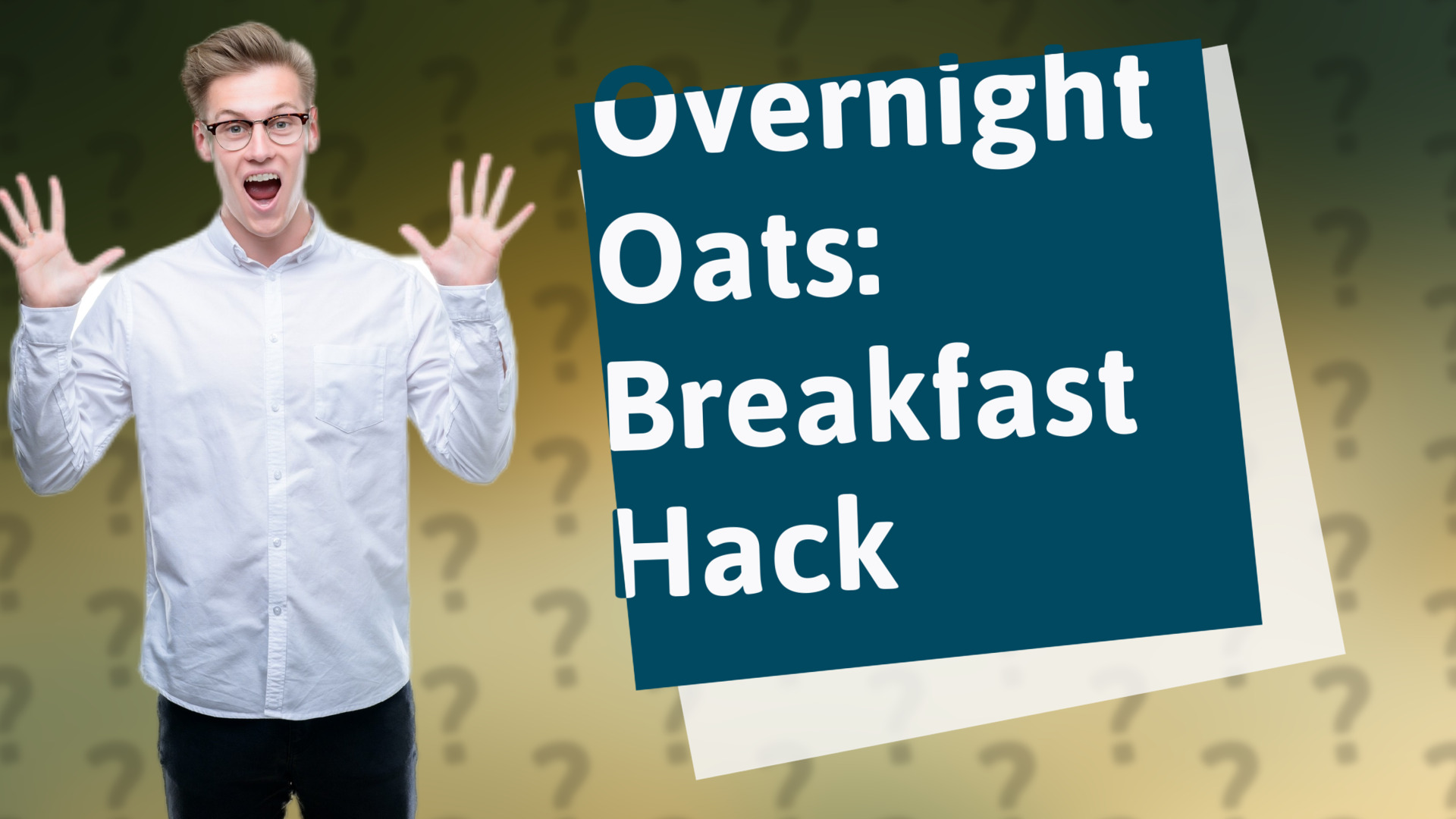 Overnight Oats: Breakfast Hack