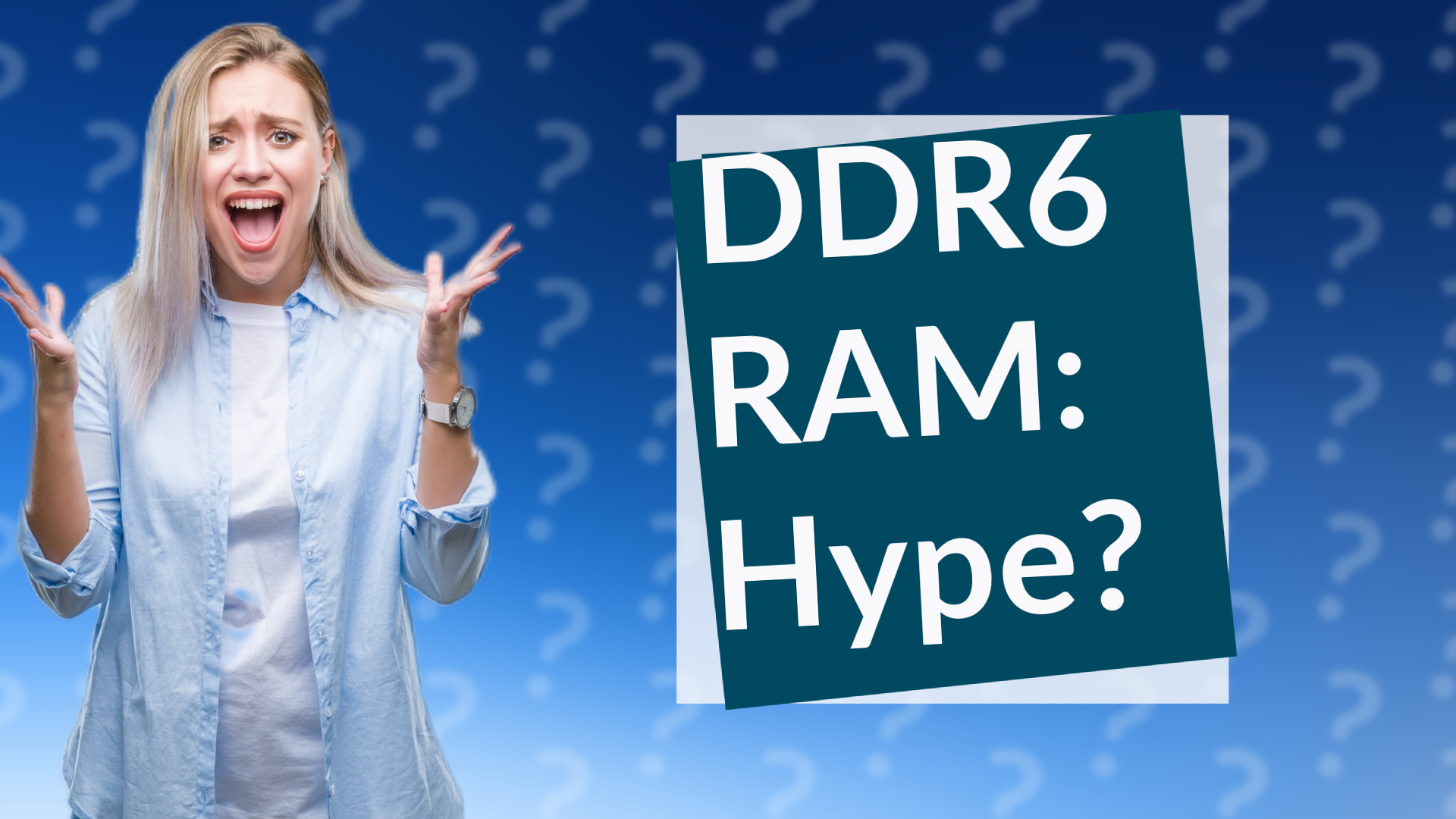 DDR6 RAM: Hype?