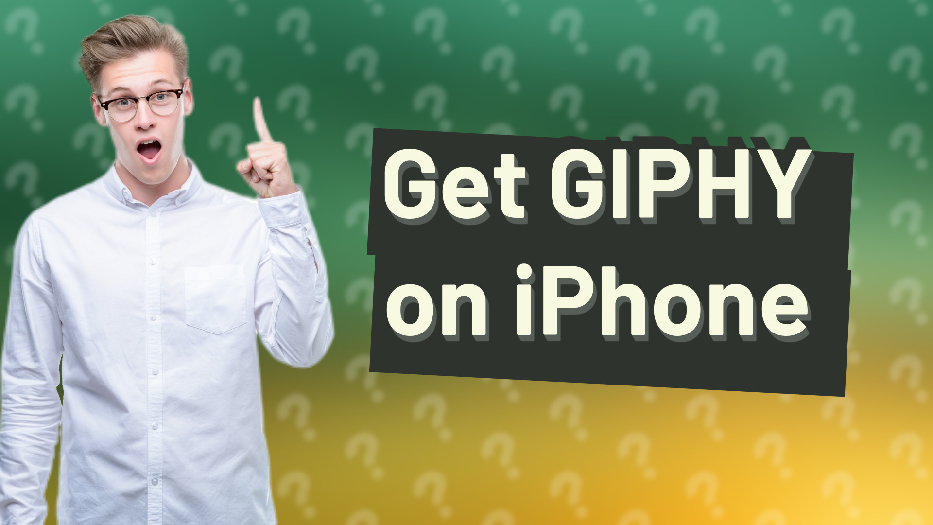 Get GIPHY on iPhone