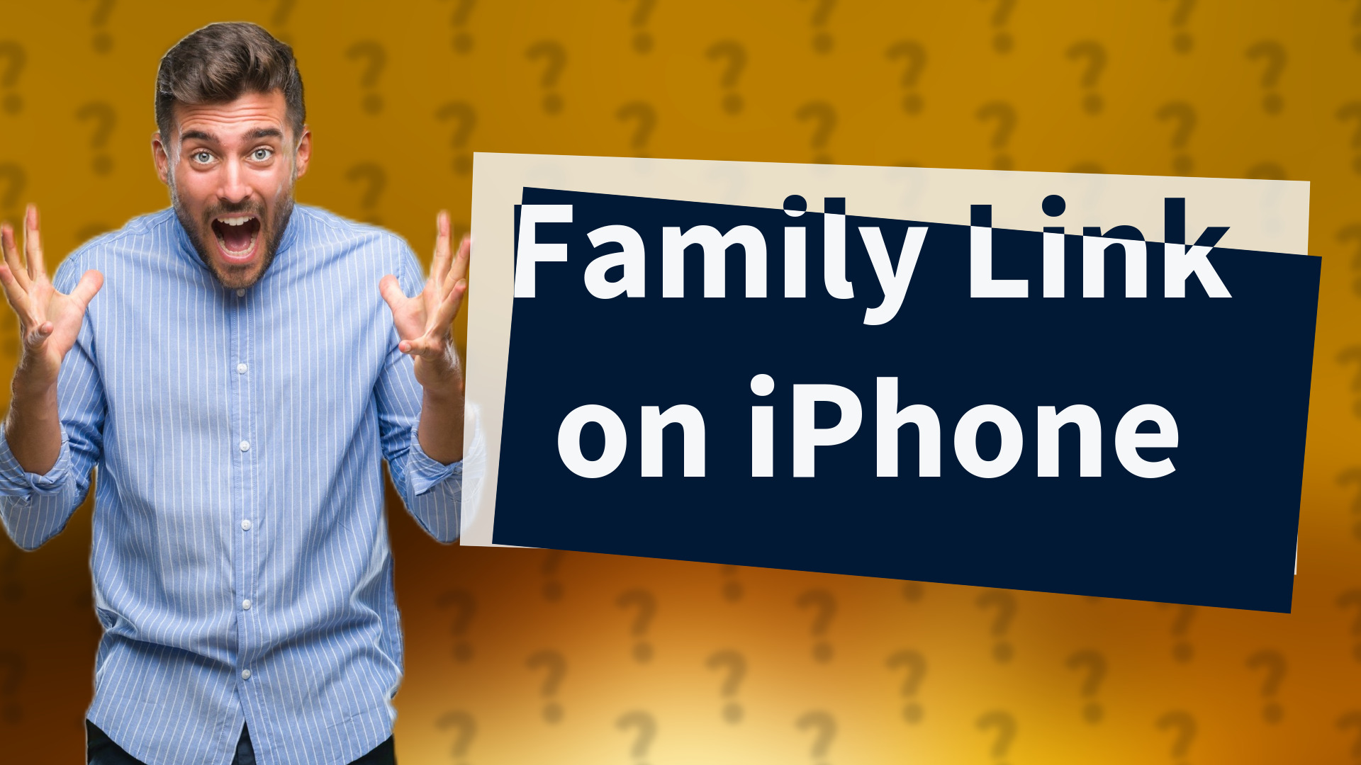 Family Link on iPhone