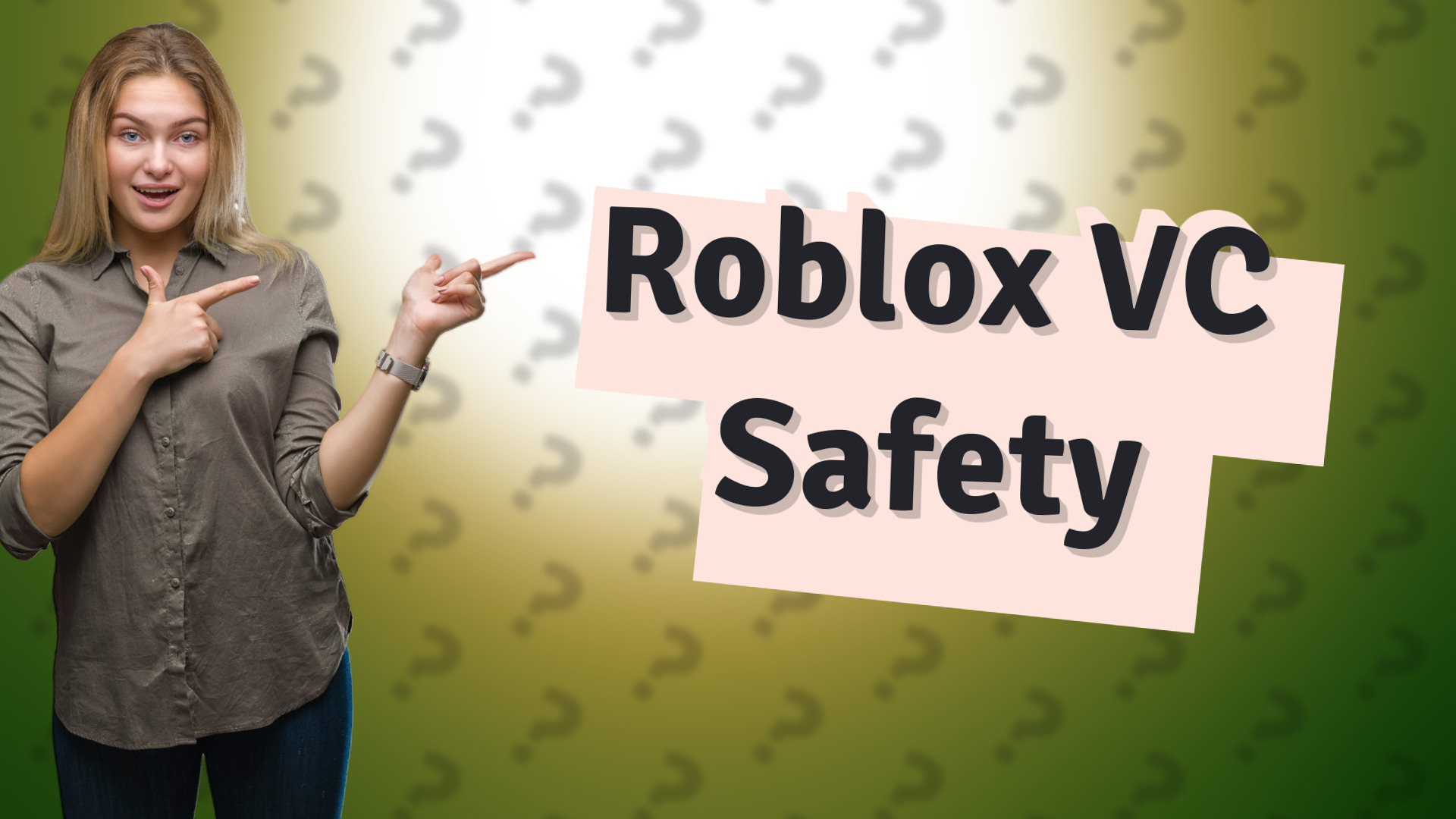 Roblox VC Safety